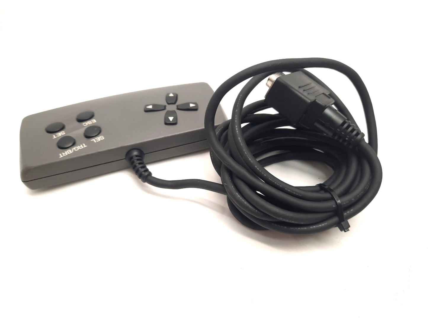 Used SHARP IV-S30RK1 CCD Industrial Camera Remote Key Pad Cable 3m