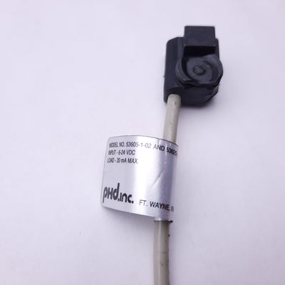 Used PHD 53605-1-02 And 53625 Magnetoresistive Switch Sink-NPN 6-24VDC 20mA 6' Cable