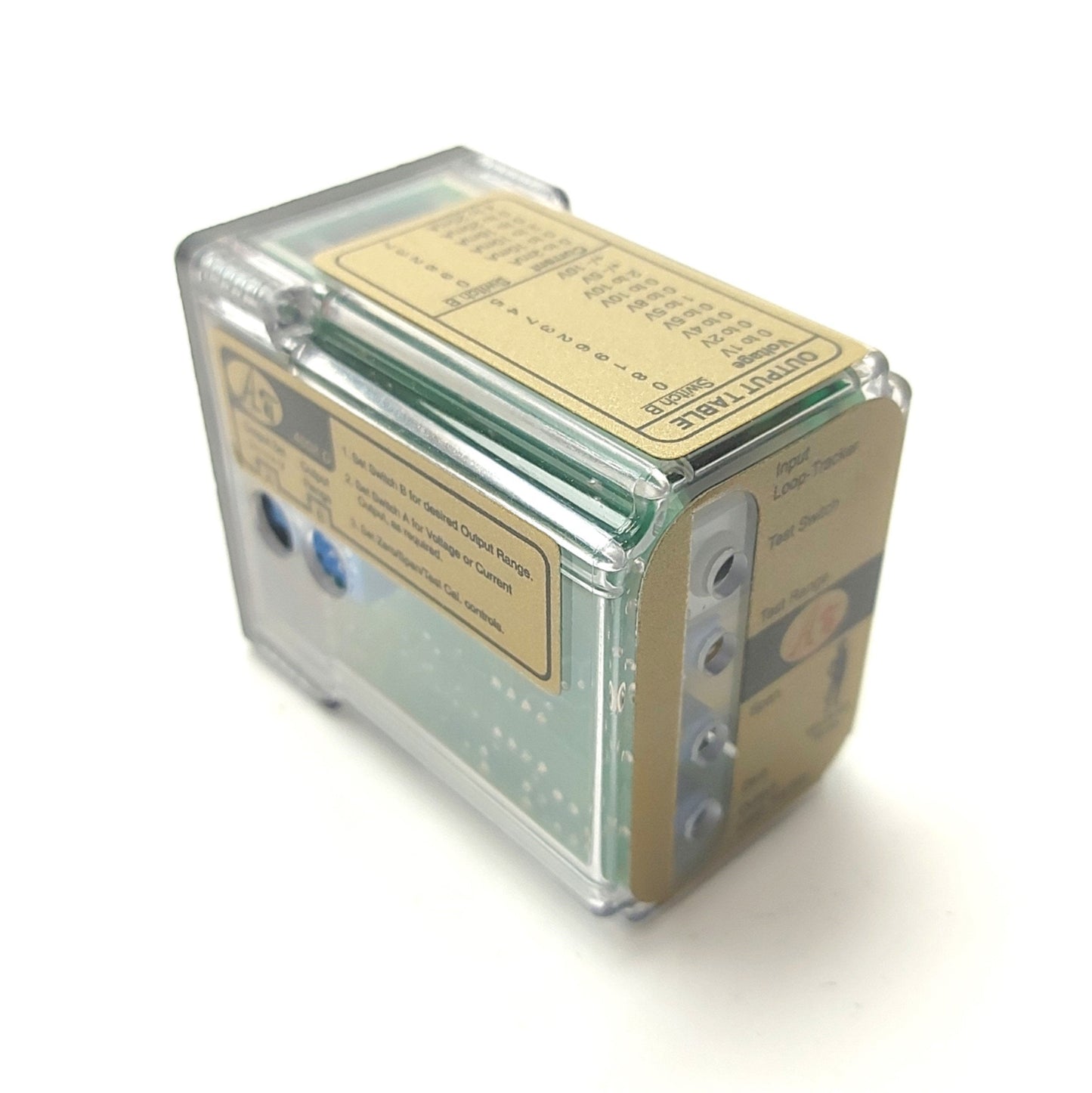 Used API 4008 G DC Resistance Transmitter, 100?/1M? Pot to ñ10VDC or 0-20mA 115VAC