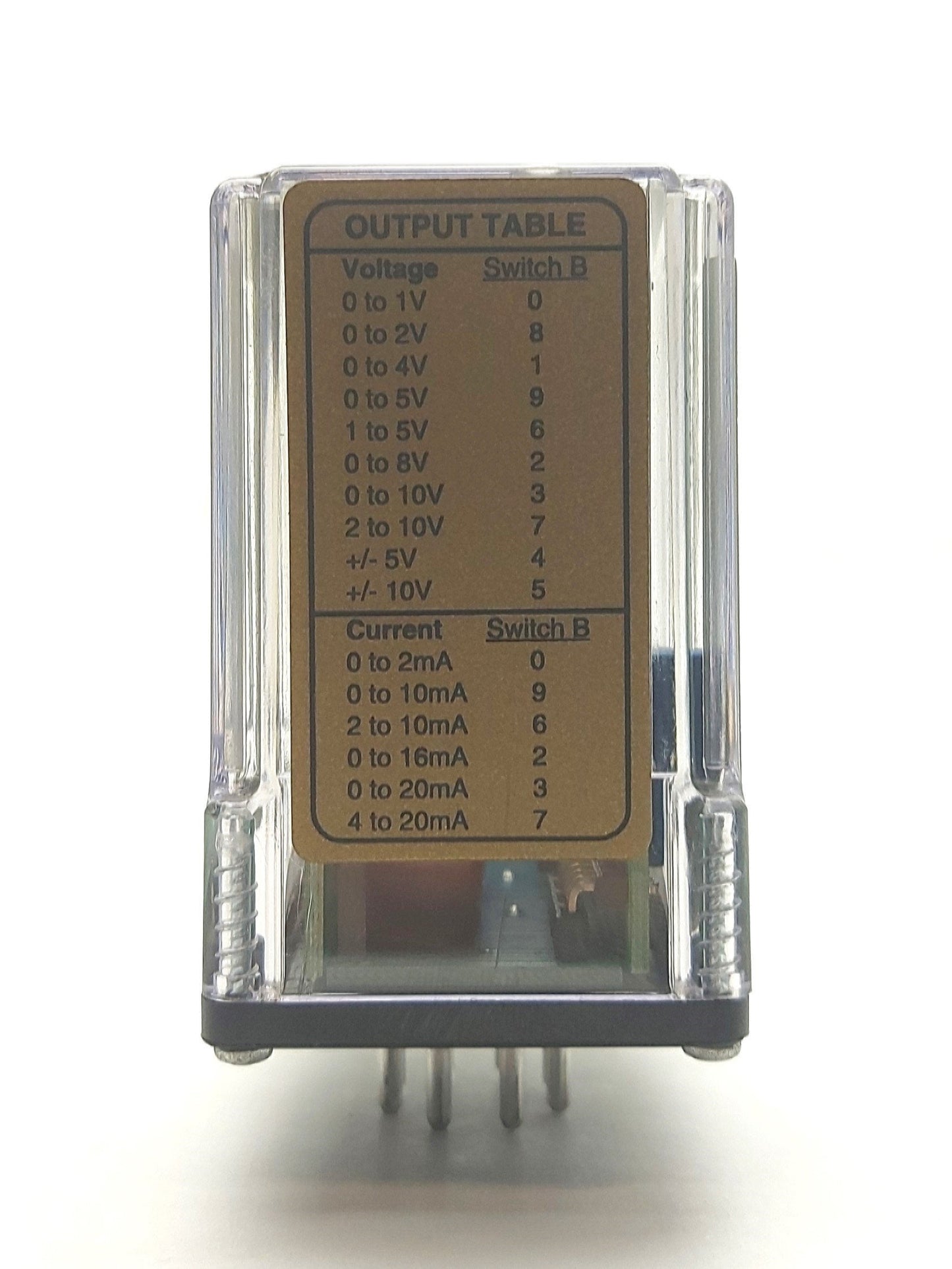 Used API 4008 G DC Resistance Transmitter, 100?/1M? Pot to ñ10VDC or 0-20mA 115VAC