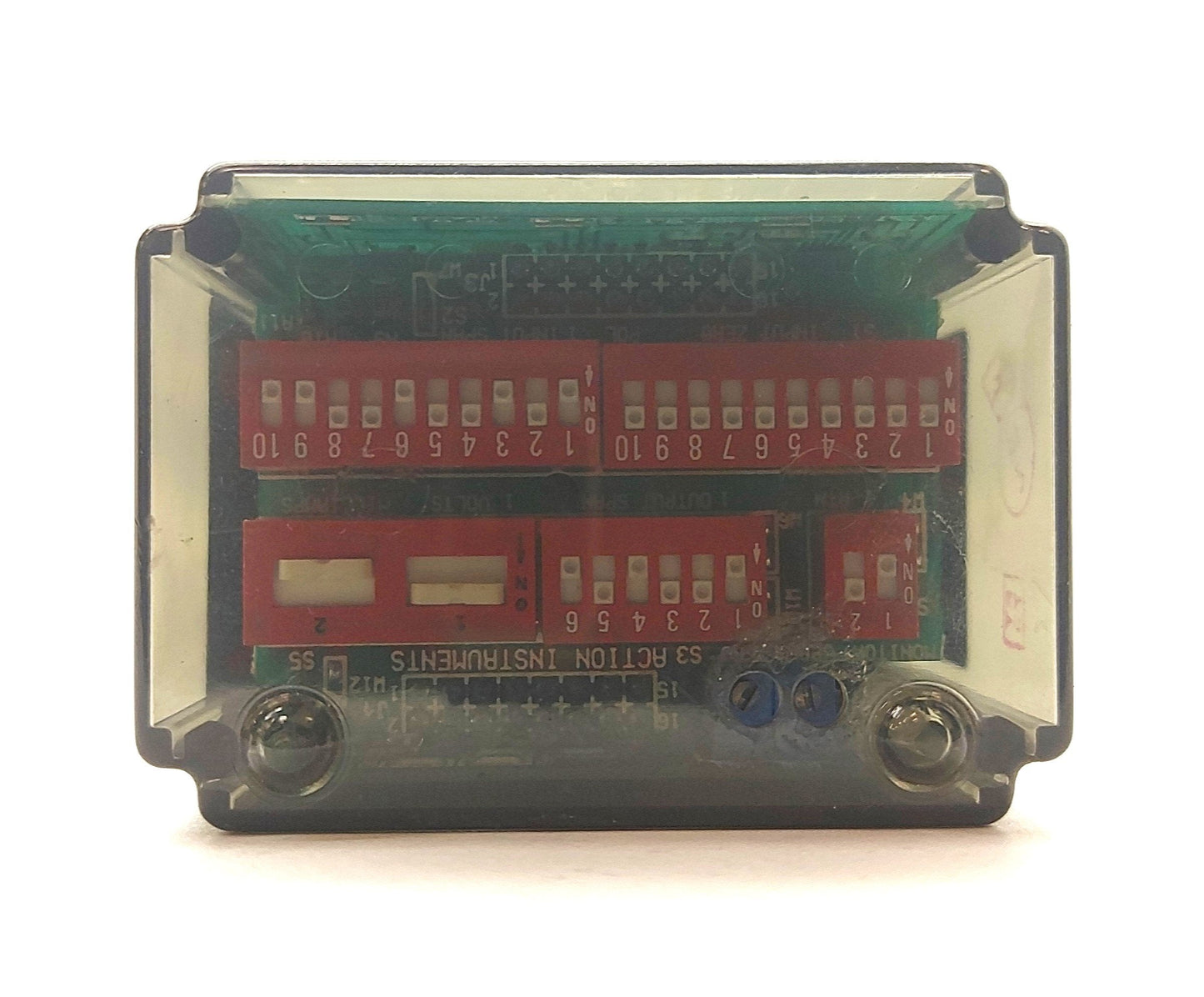 Used Action Pak 4380-0000 Wide Range DC Signal Conditioner 0-100VDC to 4-20mA 120VAC