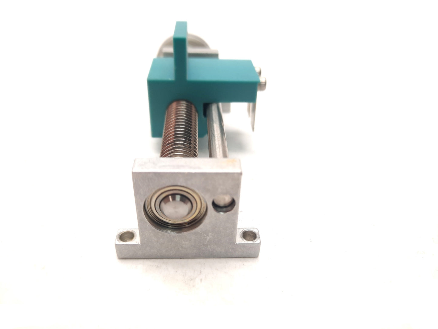 Used Screw Table Stage Actuator, Travel: 1-3/4", Lead: 0.065" , Shaft: 0.25"