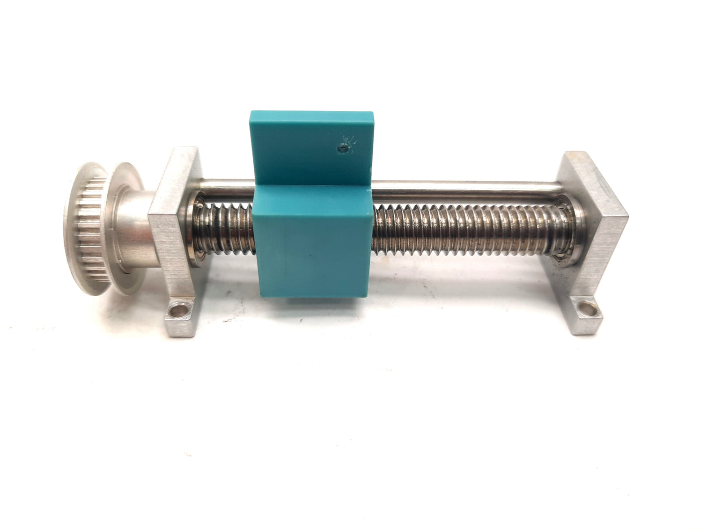 Used Screw Table Stage Actuator, Travel: 1-3/4", Lead: 0.065" , Shaft: 0.25"