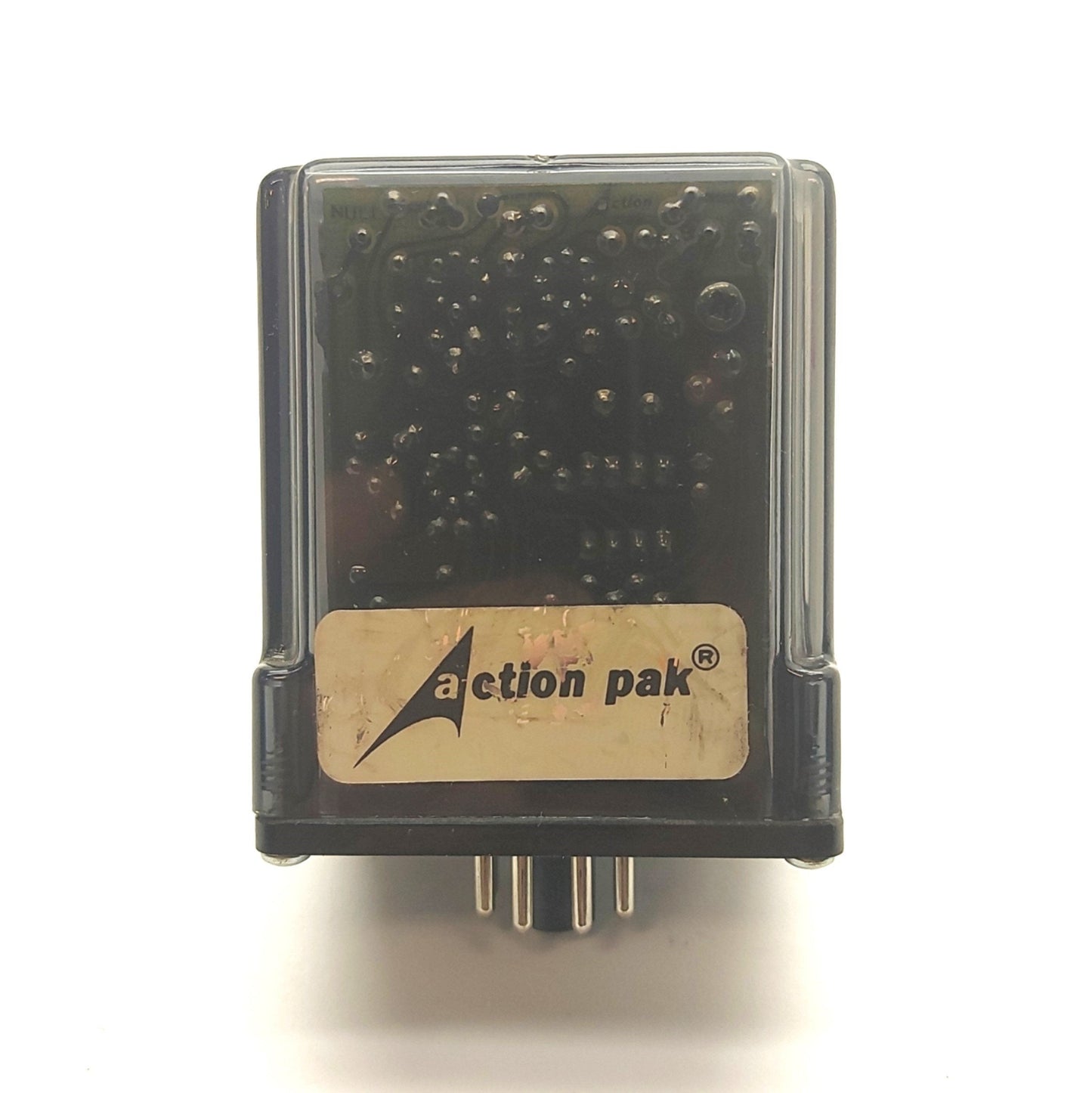 Used Action Pak 4300-122 DC Signal Converter, 0-10V to 4-20mA, 8-Pin Socket, 120VAC