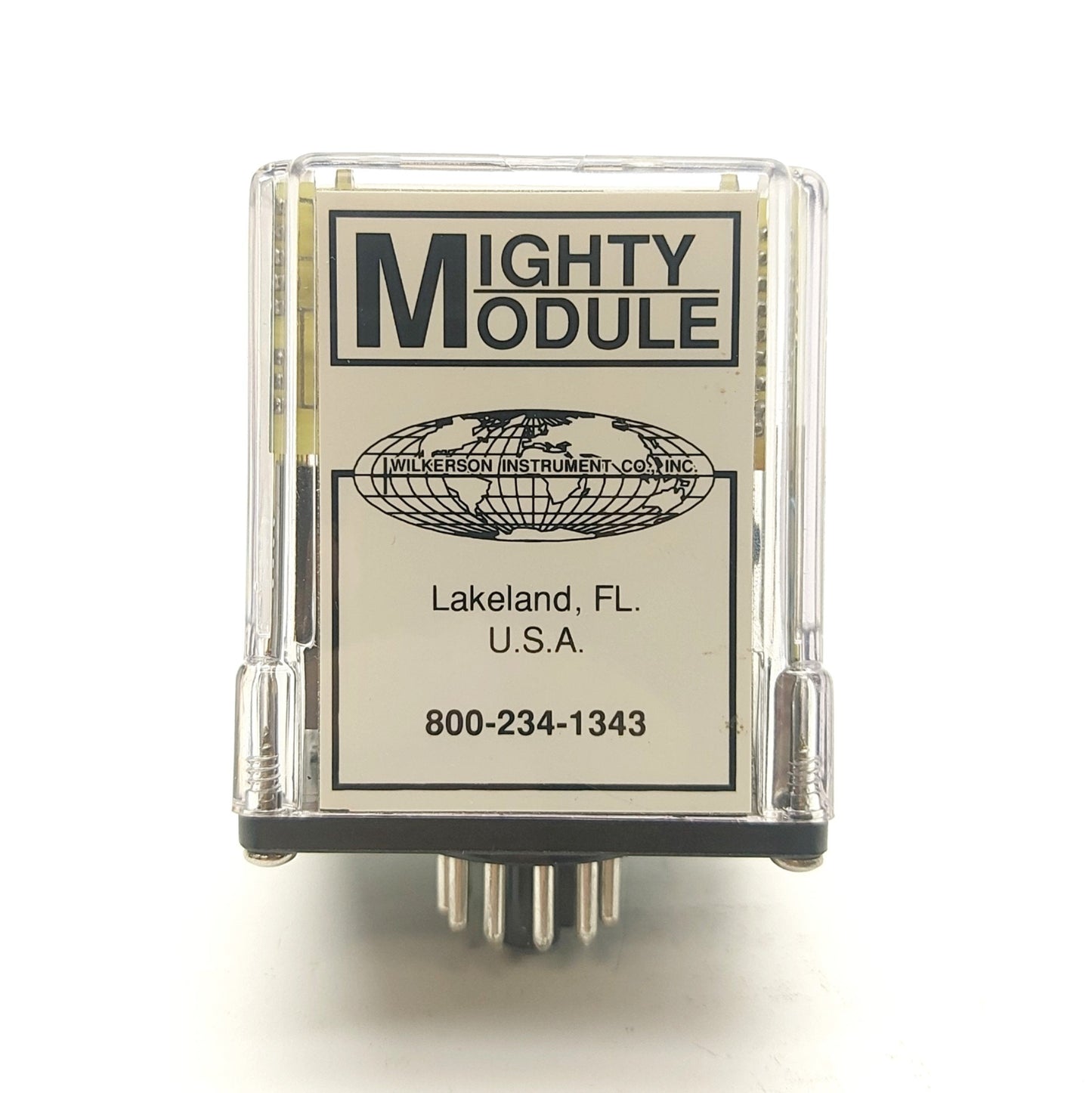 Used Wilkerson MM4051 Strain Gauge Transmitter, 1mV-1V to 0-10VDC, 10V Excit, 115VAC