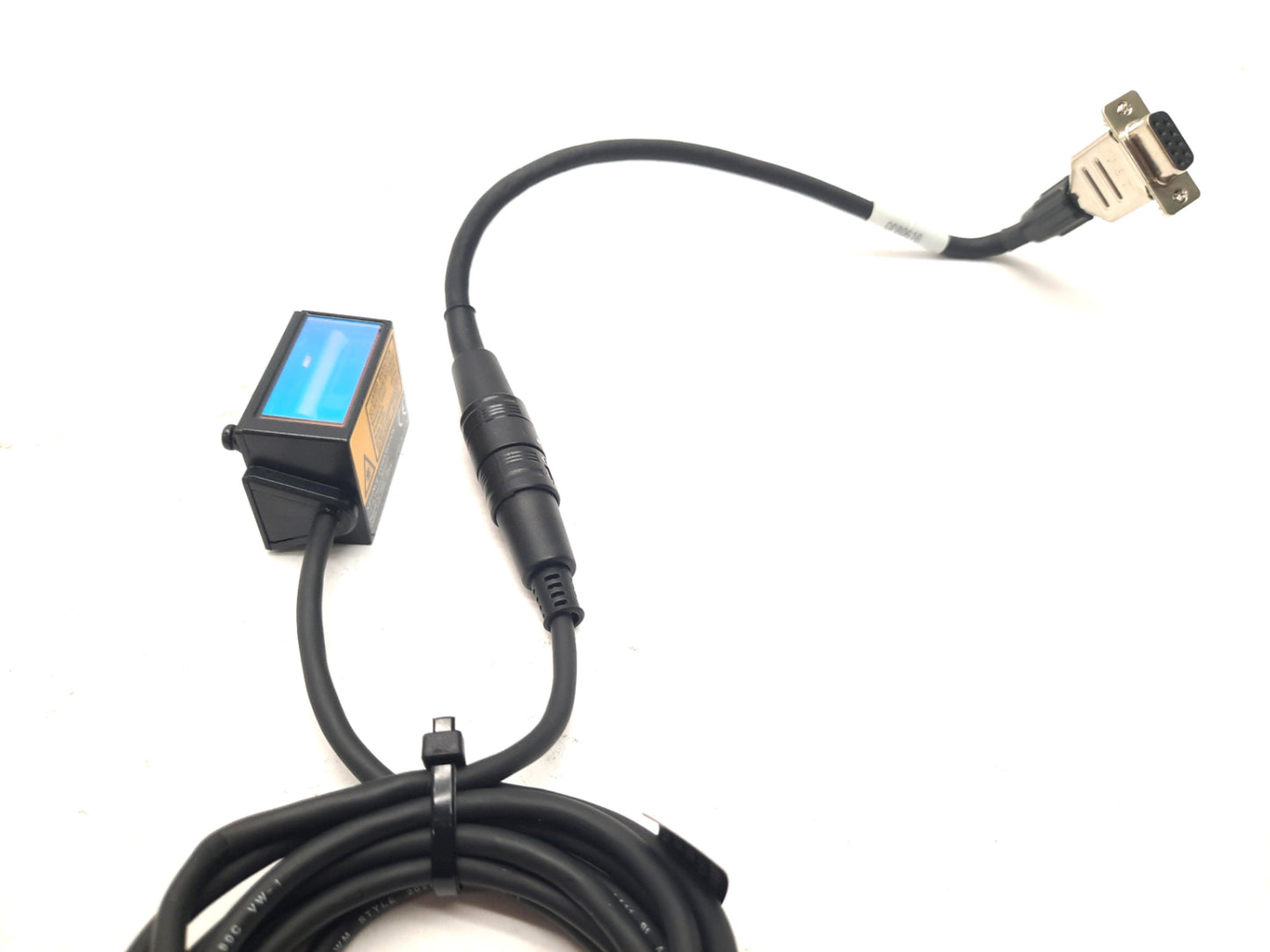 Used Keyence BL-1301 Compact Digital Laser Barcode Reader Scanner NPN 24VDC 500mm