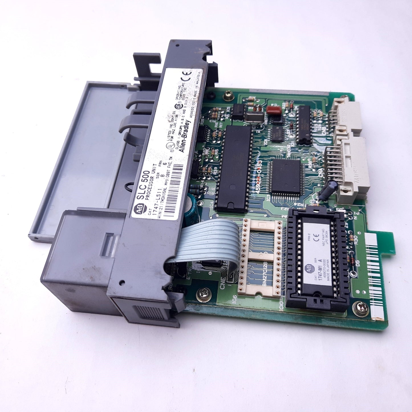 Used Allen Bradley 1747-L511 SLC 500 Processor Unit, Series B, FRN 6, 5VDC, 0.35A