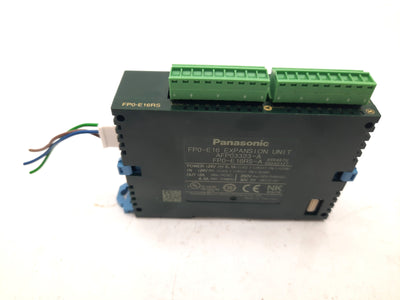 Used NAiS Matsushita FP0-E16RS Expansion Unit Inputs: 8, Outputs: 8 Power: 24VDC