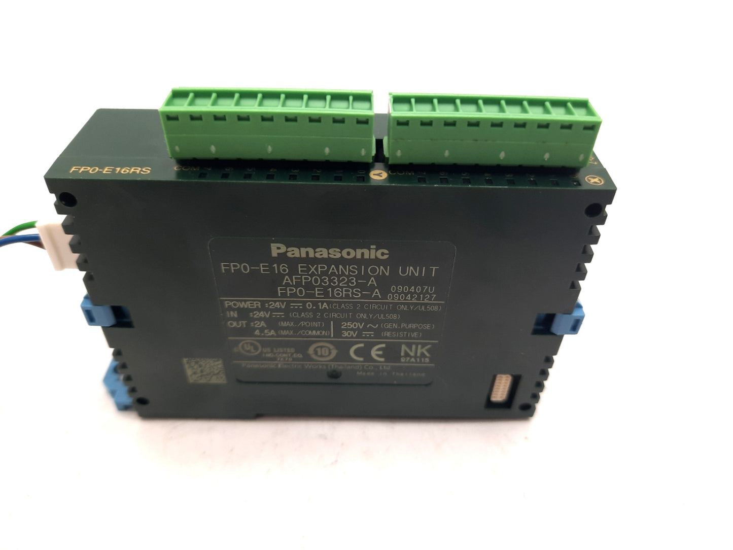 Used NAiS Matsushita FP0-E16RS Expansion Unit Inputs: 8, Outputs: 8 Power: 24VDC