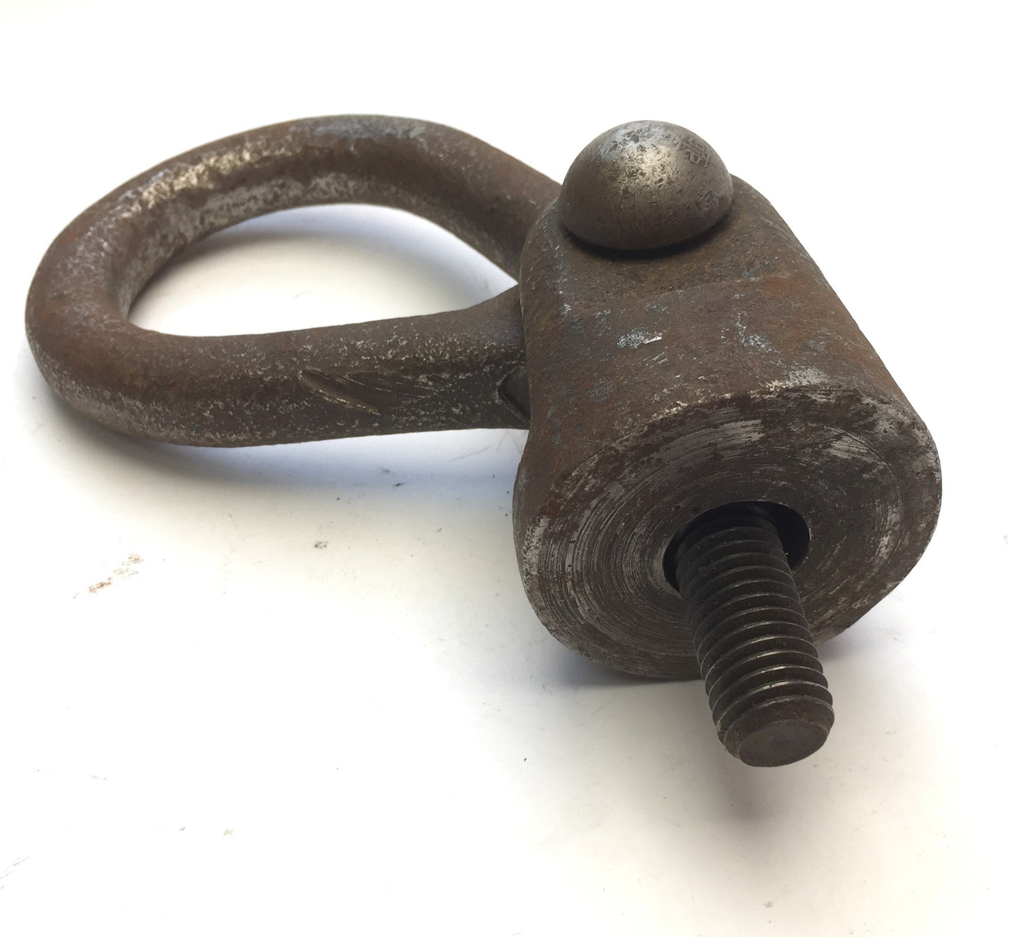 Used Threaded Steel Bolt-On Hoist Lifting Loop Ring, 0.70" x 3.6", Threads: 5/8-11