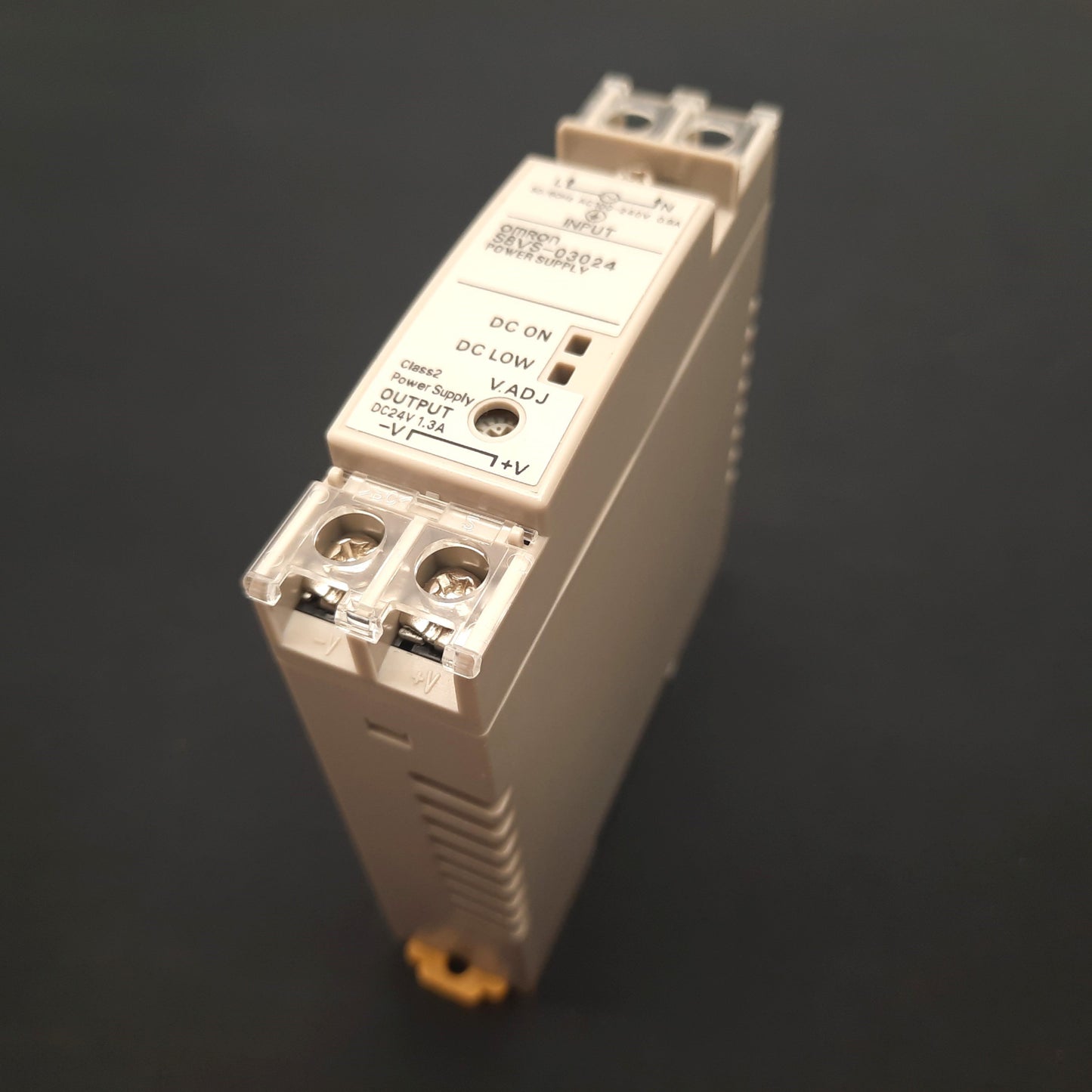 Used Omron S8VS-03024 Switch Mode Power Supply 100-240VAC IN, 24VDC 1.3A OUT, 30W