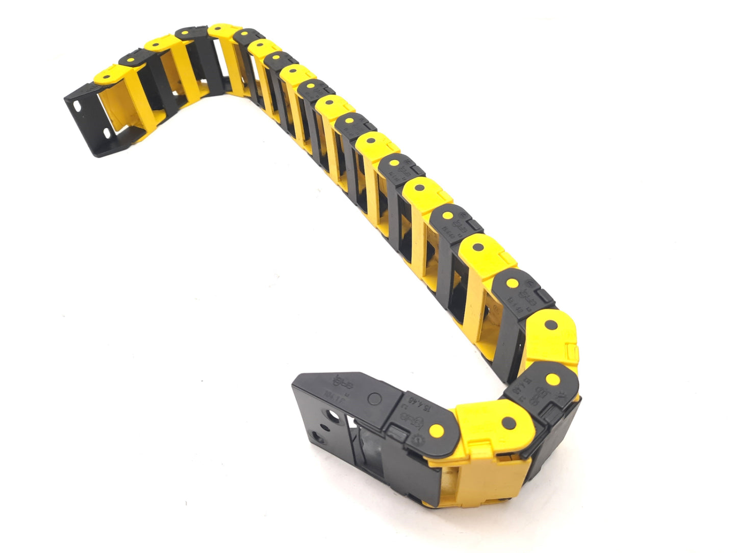 Used Igus 15.4.48 Energy Chain, Dimensions: 28"(L) x 2-3/8"(W) x 15/16"(H)