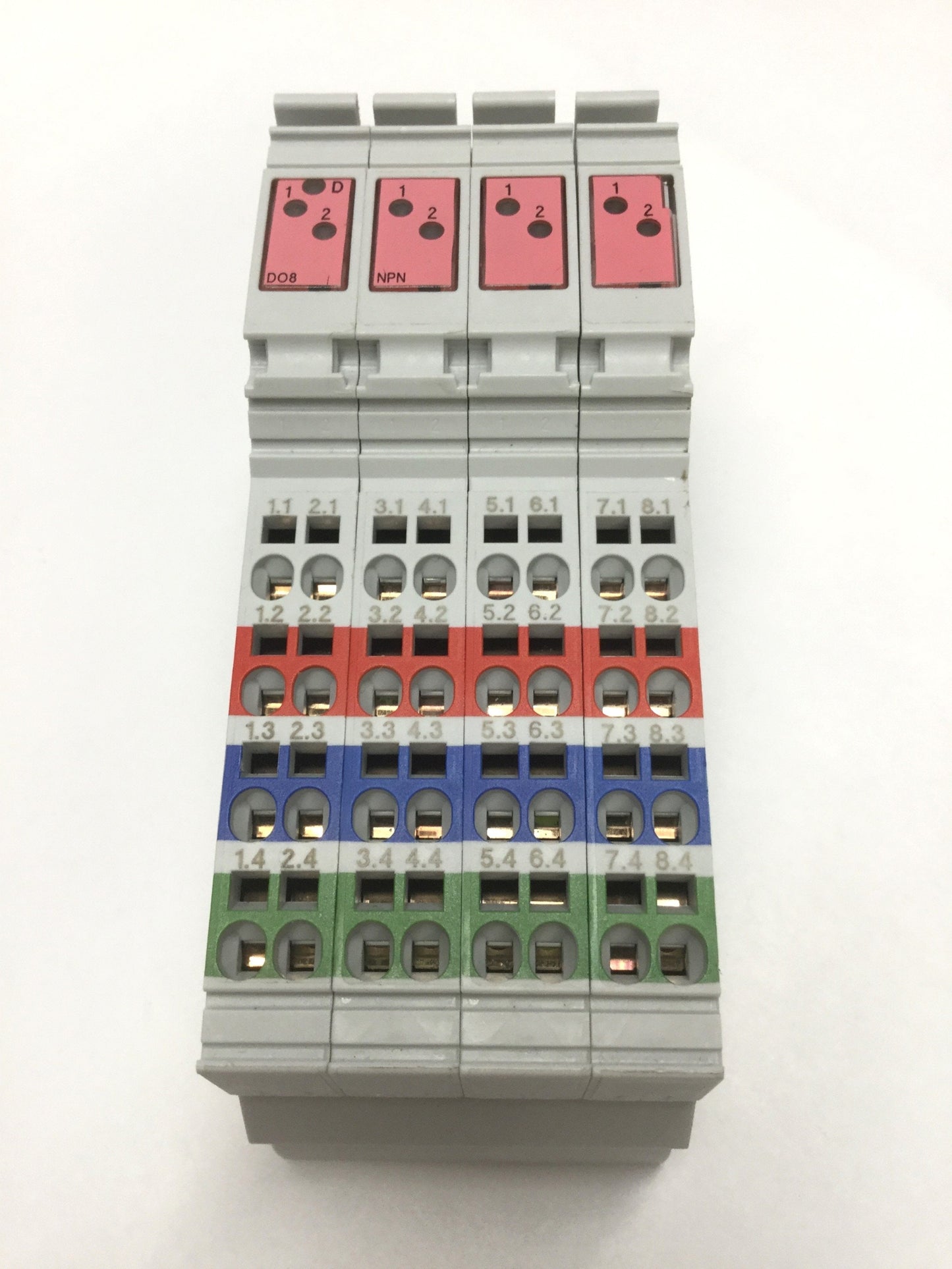 Used Rexroth R-IB IL 24 DO 8-NPN-PAC Inline 3-Wire Digital Output Module, 8 Pt, 24VDC