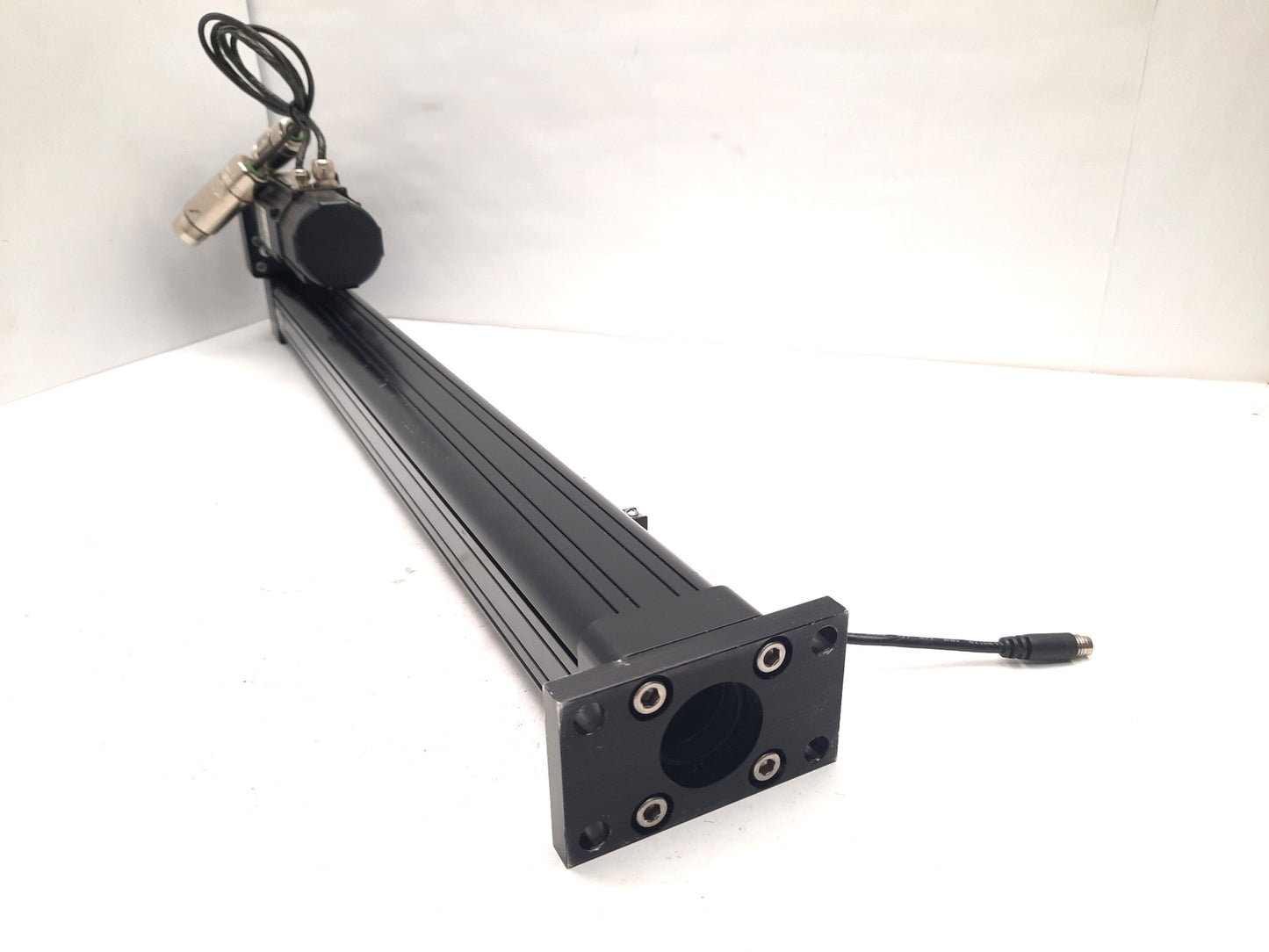 Used Kollmorgen N2BK23 Electric Cylinder Ball Screw Stroke: 19.5" Pitch: 2.5:1