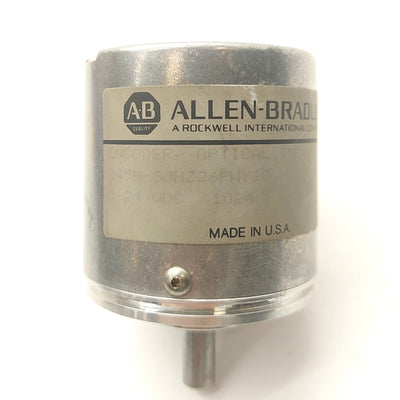 New Other Allen Bradley 845H-SJHZ26FWY2C Optical Encoder, 1024PPR, 3/8" Shaft, 8-24VDC