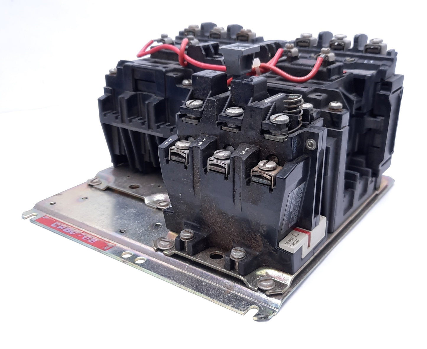 Used Allen-Bradley 505-AOD NEMA Reversing Motor Starter Relay 600VAC 18A