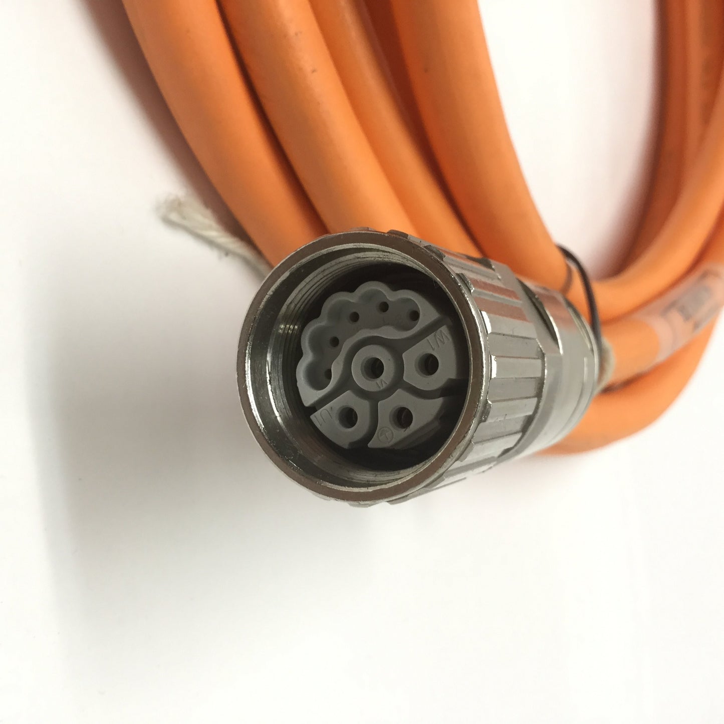 Used Bosch Rexroth RKL0019 IndraDrive Cs HCS01 Controller Servo Motor Power Cable, 5m