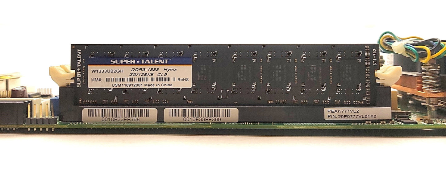 Used NEXCOM PEAK777VL2 Single Board Computer, Intel Core 2 Duo 2.8GHz, 4GB DDR3 1066