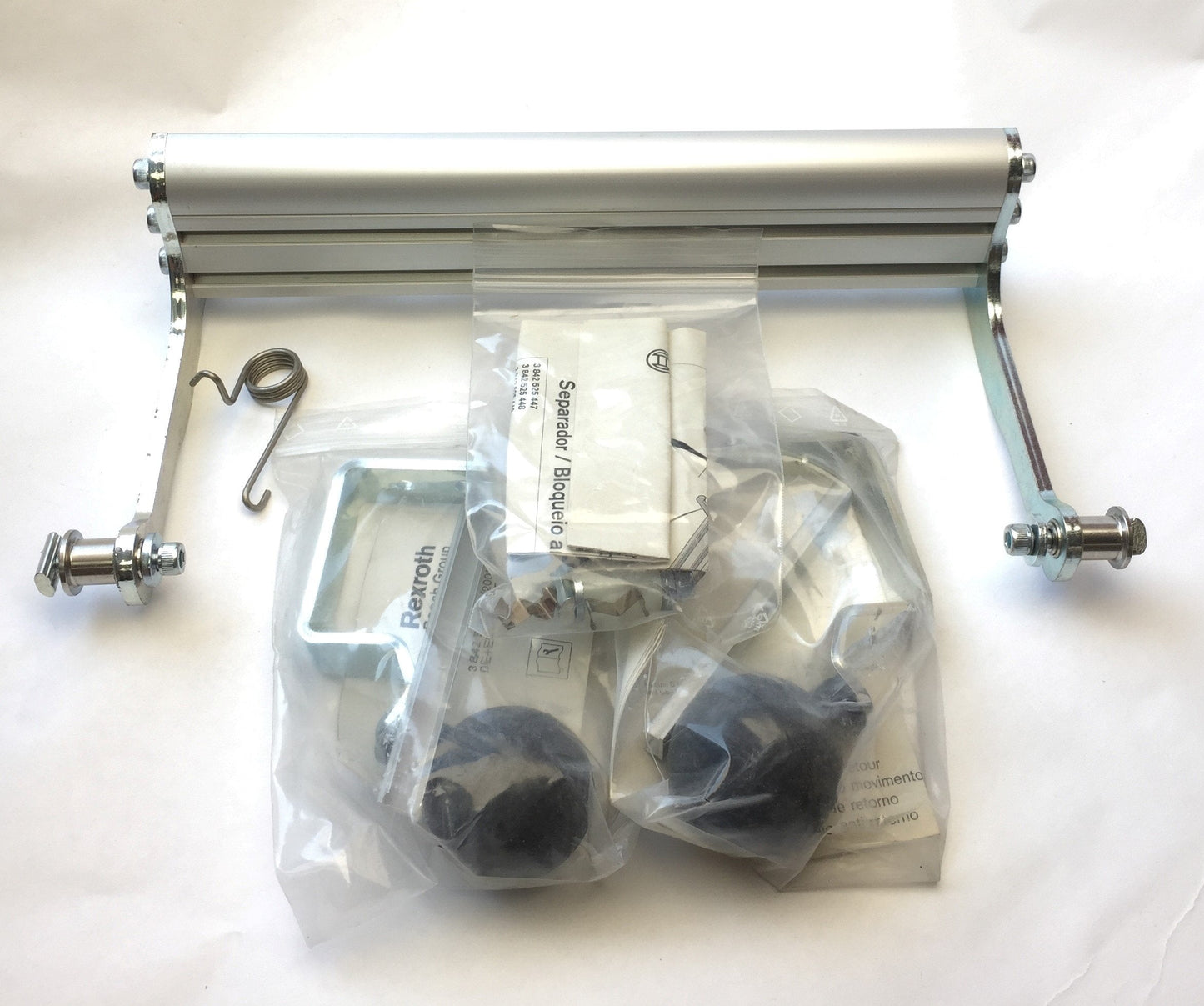 New – Open box Bosch Rexroth 3842537894 Ecoflow Line Pallet Stop Gate Aluminum Extrusion, 300mm