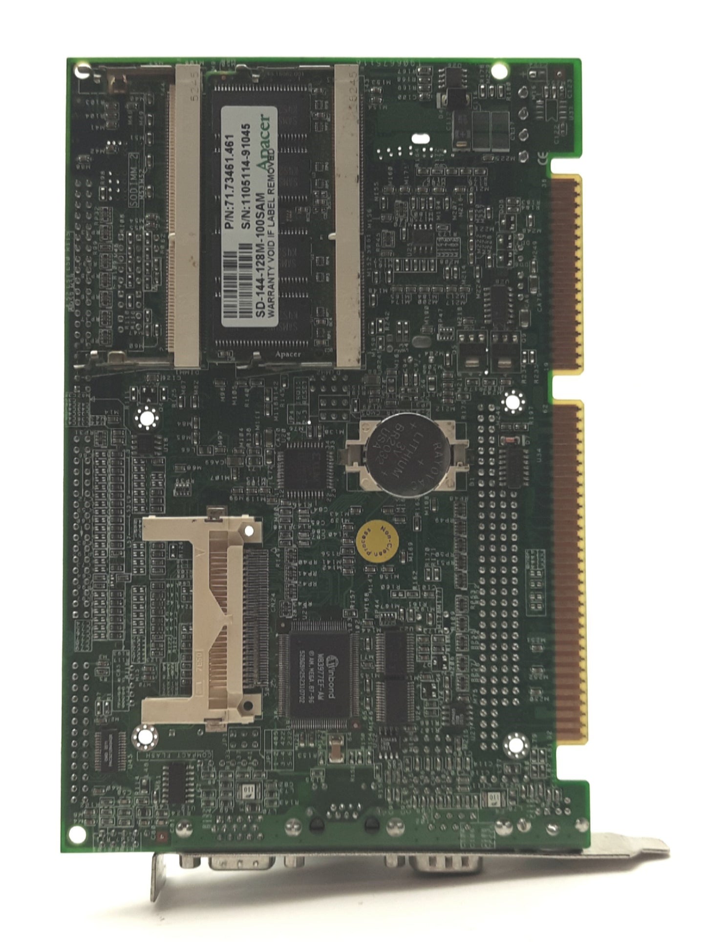 Used Advantech PCA-6751 Single Board Computer, Intel 266MHz MMX, 64MB RAM, PICMG1.0