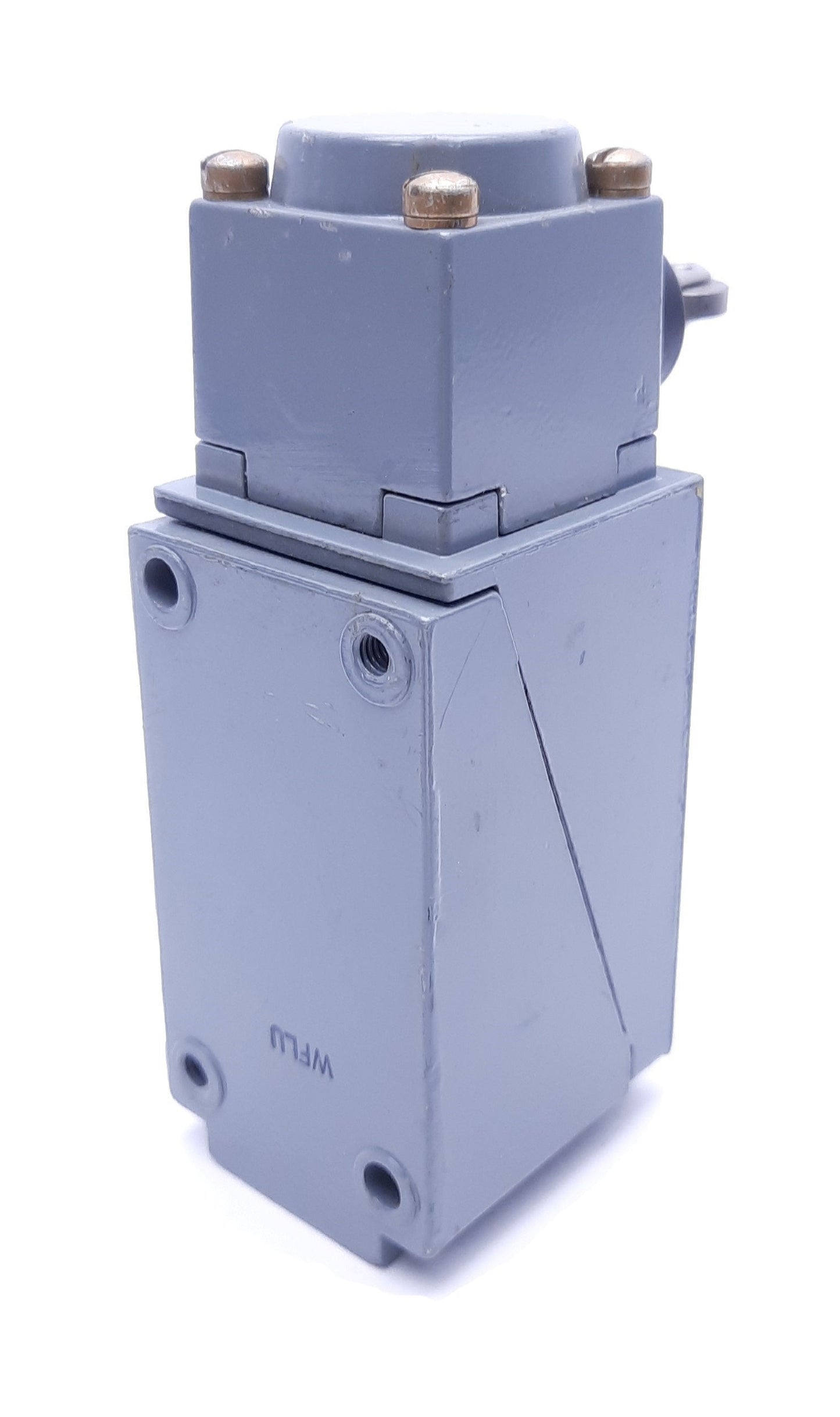 Used Allen-Bradley 802T-KIP Series F Oiltight Limit Switch 1/2" NPT Threaded Ports