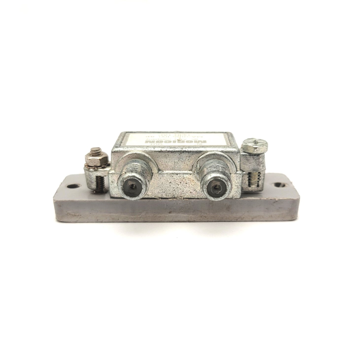 Used Modicon MA-0185-100 Communication Line Tap, For Drop and Trunk Cable, 14dB