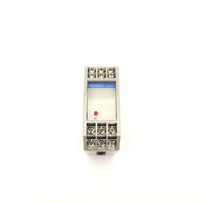 Used Keyence CU-21A Photoelectric Control Unit, DIN Rail Mount, 2 Inputs, 12VDC Out