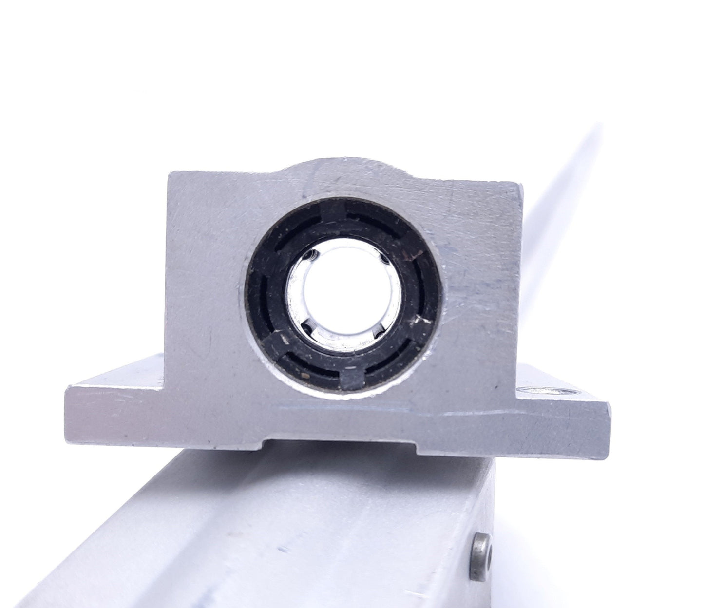 Used Thomson SPB6 Super Pillow Block Bearings (x2) With 22" Rod, 3/8" Rod Diameter