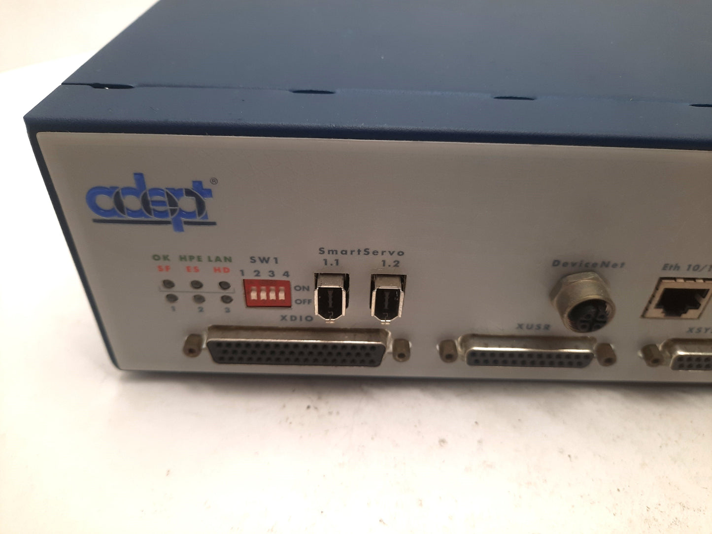Used Adept 10000-310 Rev. G Smart Robot Controller CS IEEE-1394 I/O w/30MB CF Card