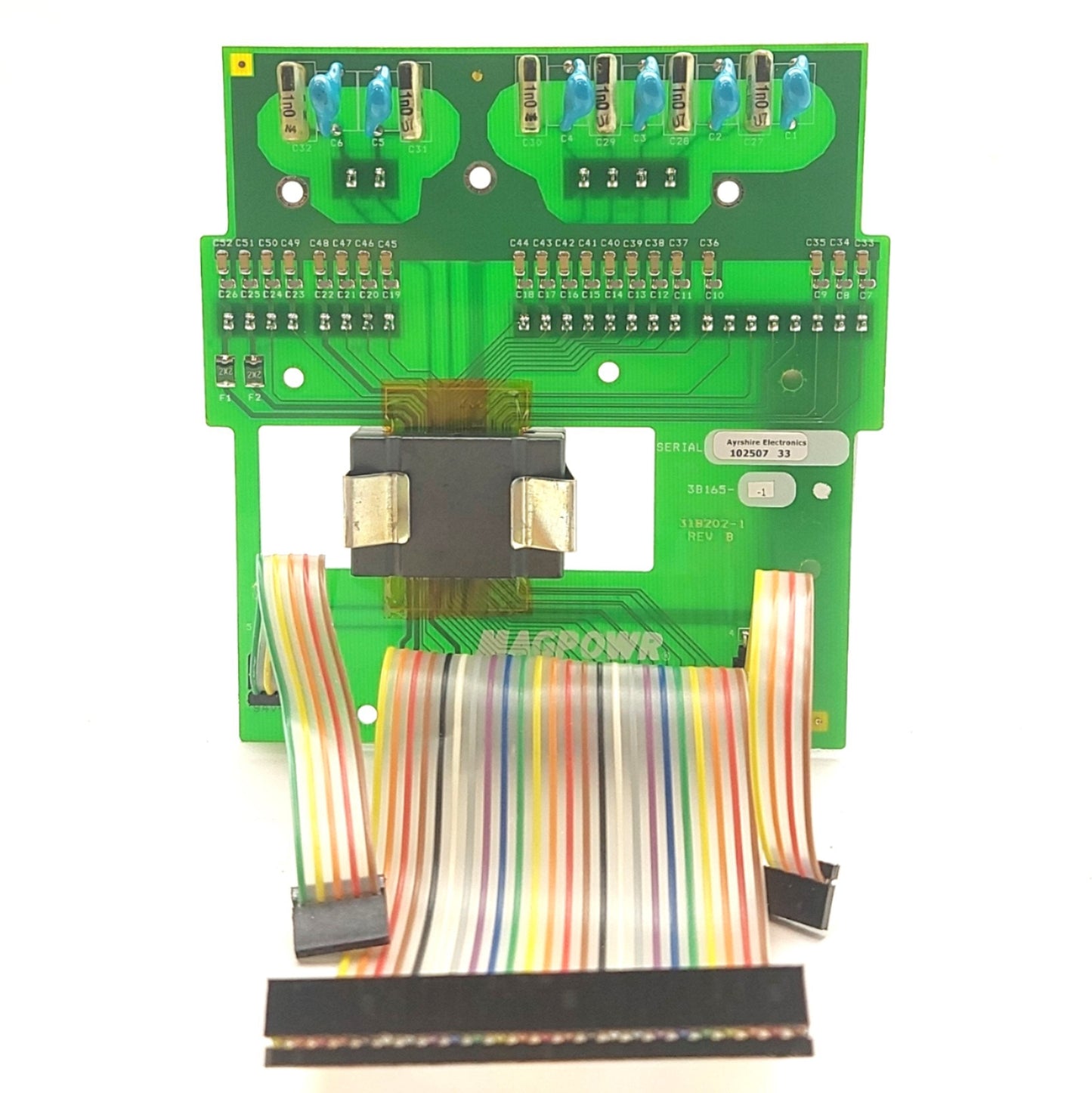 Used Magpowr 3B165-1 Cygnus-E Tension Controller I/O Board w/Cables