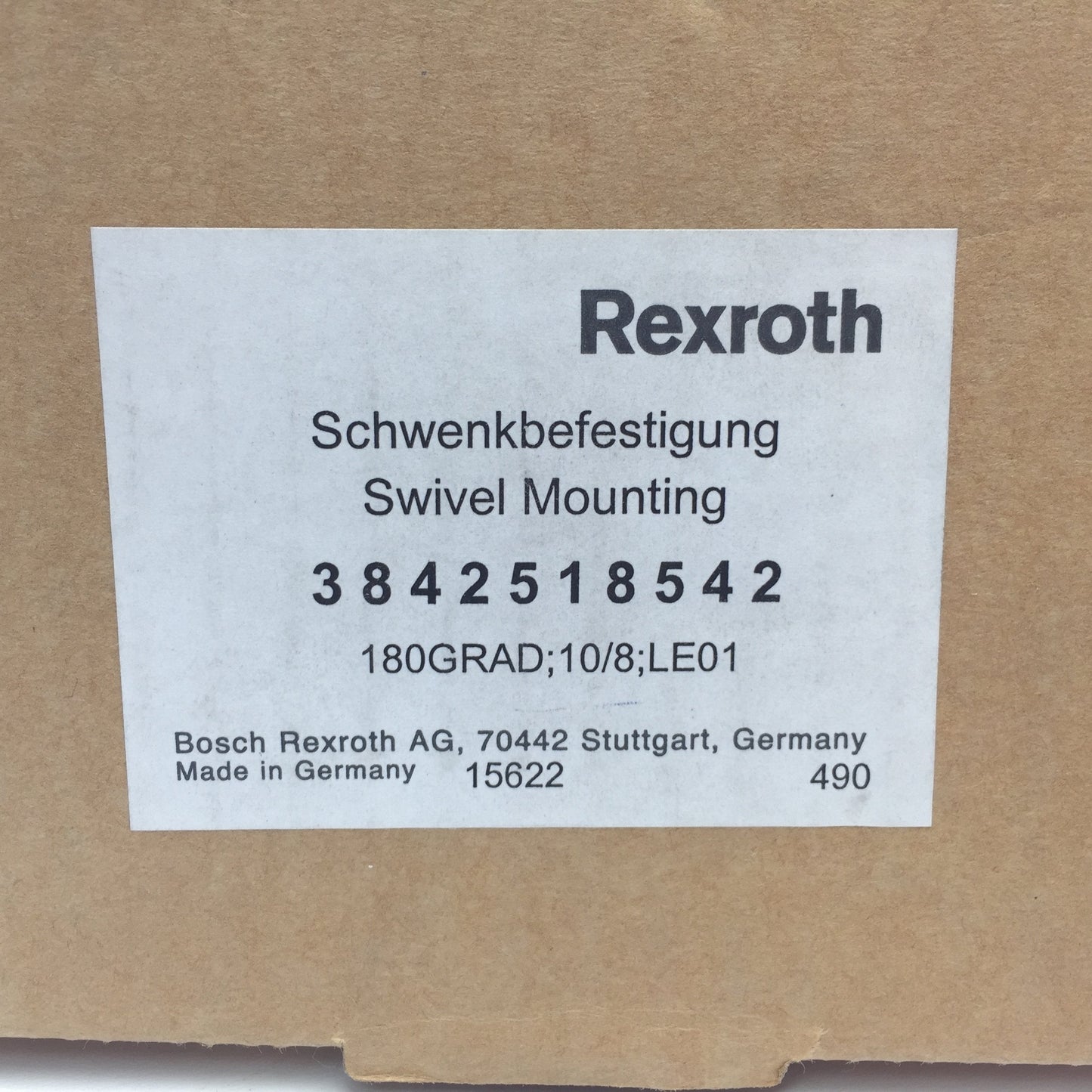 New Bosch Rexroth 3842518542 Swivel Fastening Articulating Bracket, 8-10mm Profile