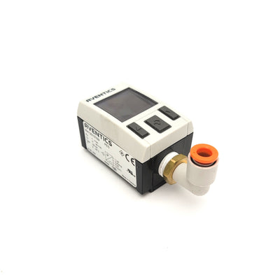 Used Aventics R412010769 PE5 Pressure Sensor -14.5psi To 0psi, 17-30VDC, PNP/NPN