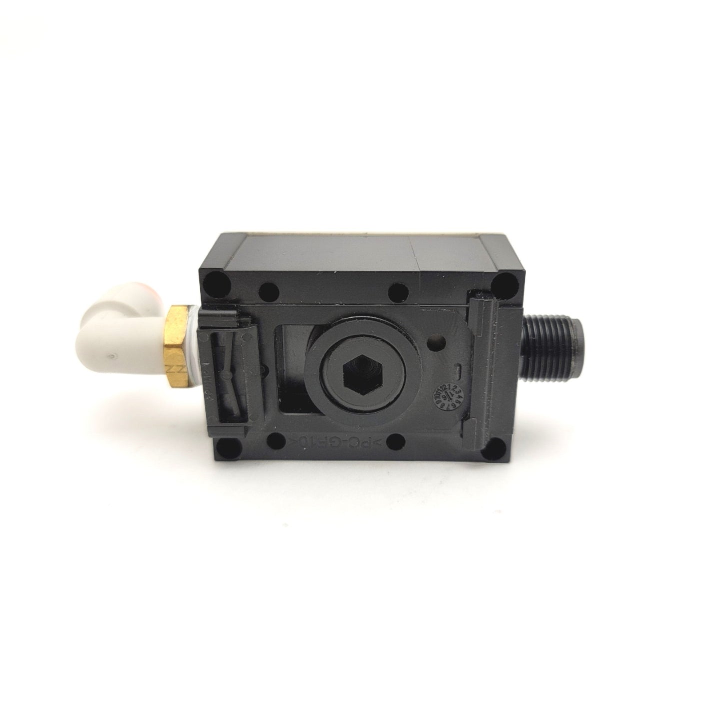 Used Aventics R412010769 PE5 Pressure Sensor -14.5psi To 0psi, 17-30VDC, PNP/NPN