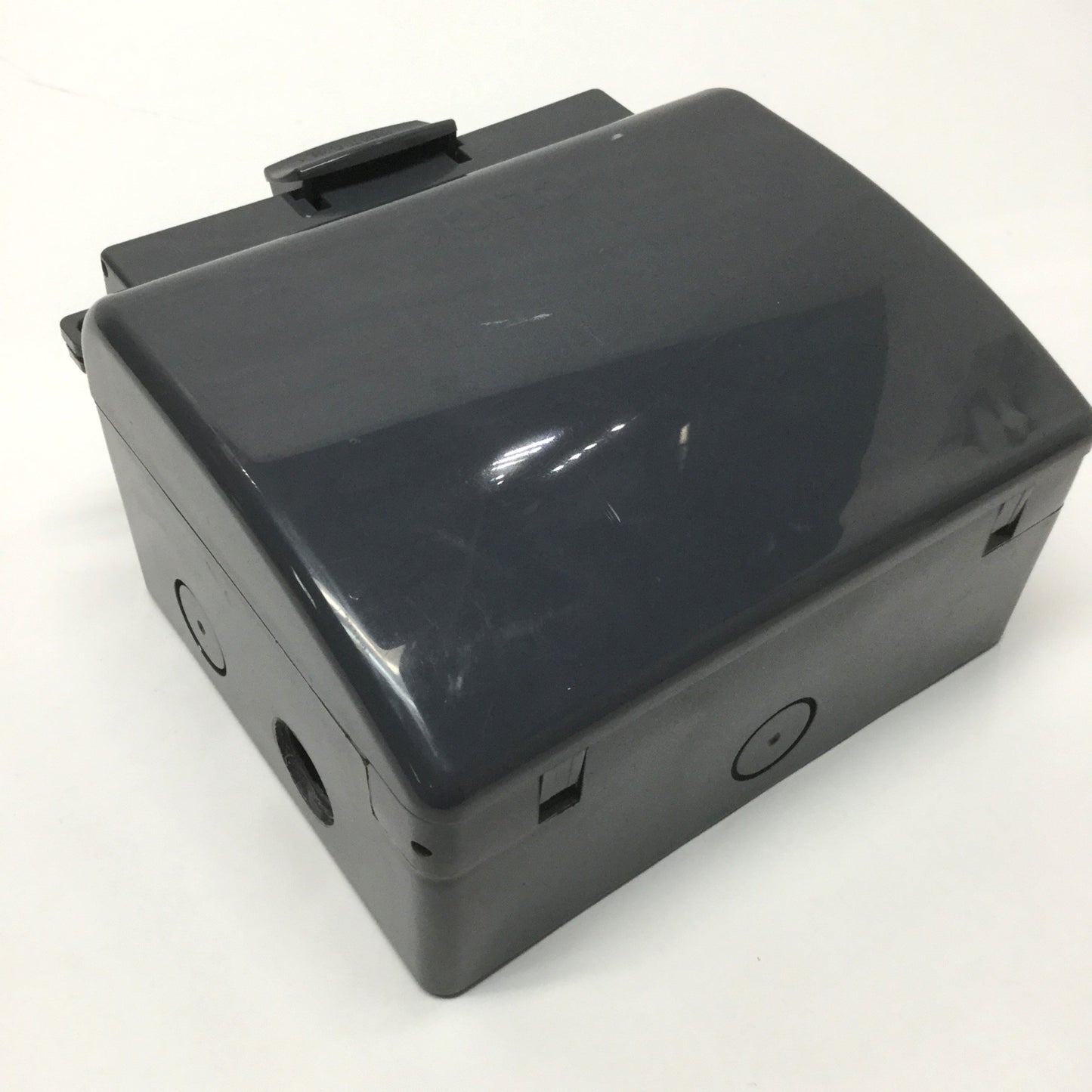Used Scolmore OA502AG Click UK Aquip66 2-Gang Weatherproof Socket Enclosure, IP66