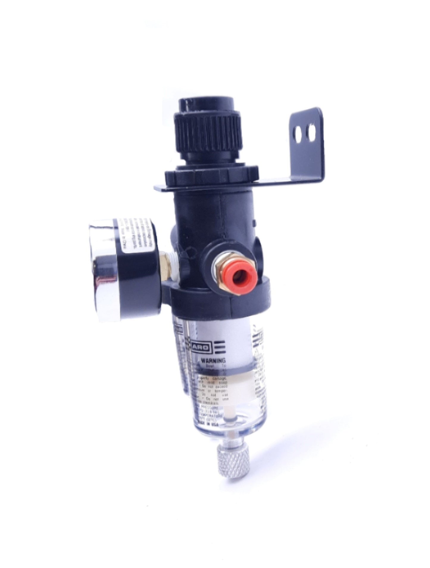 Used ARO 129121-704 (C0305) & 125121-301 (D0085) Filter Regulator Assembly, 200 PSI