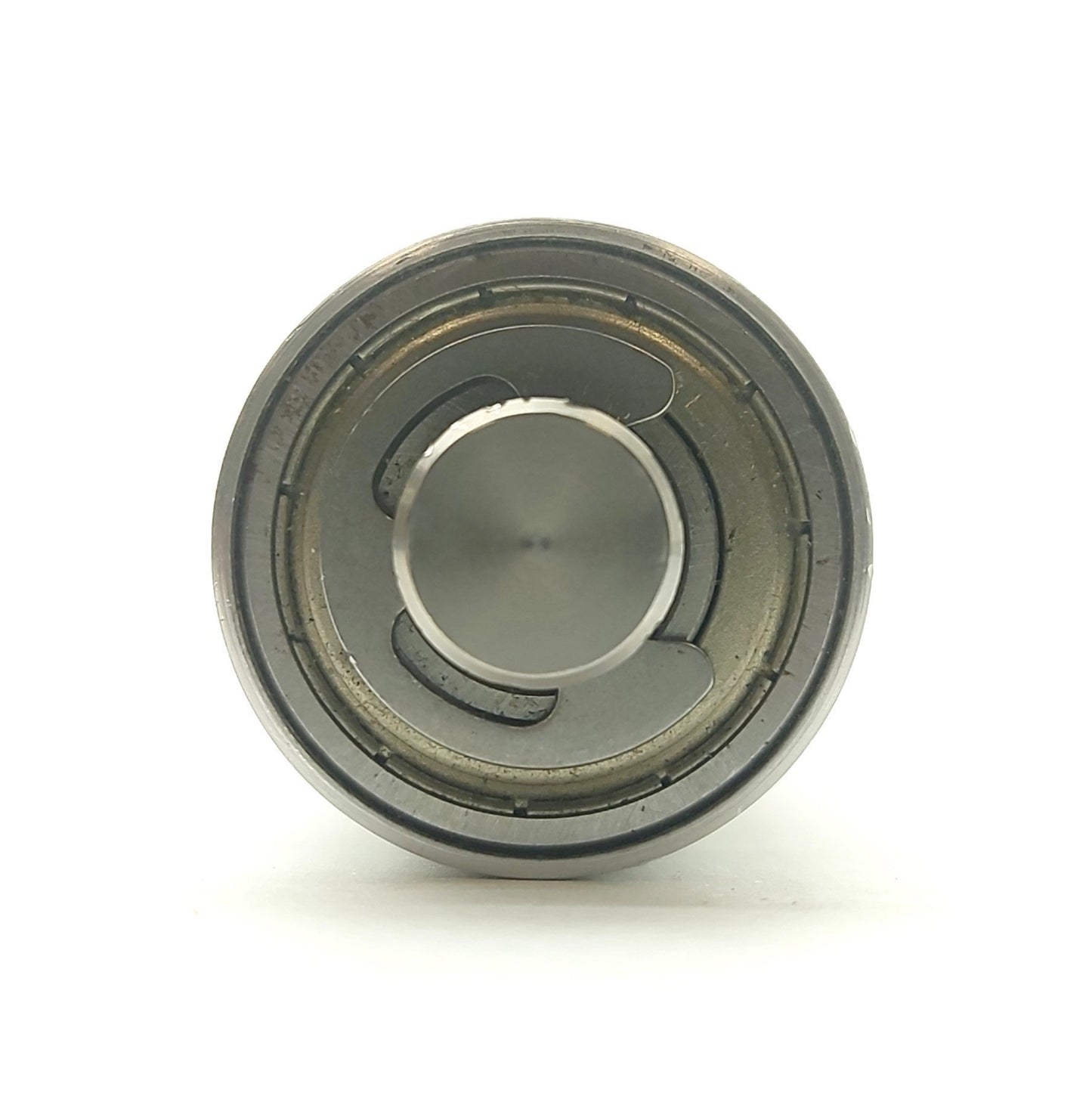 Used Aluminum Ball Bearing Roller, Ø1 1/4 x 7 1/2", Single End Mount M8 x 1.25 Thread