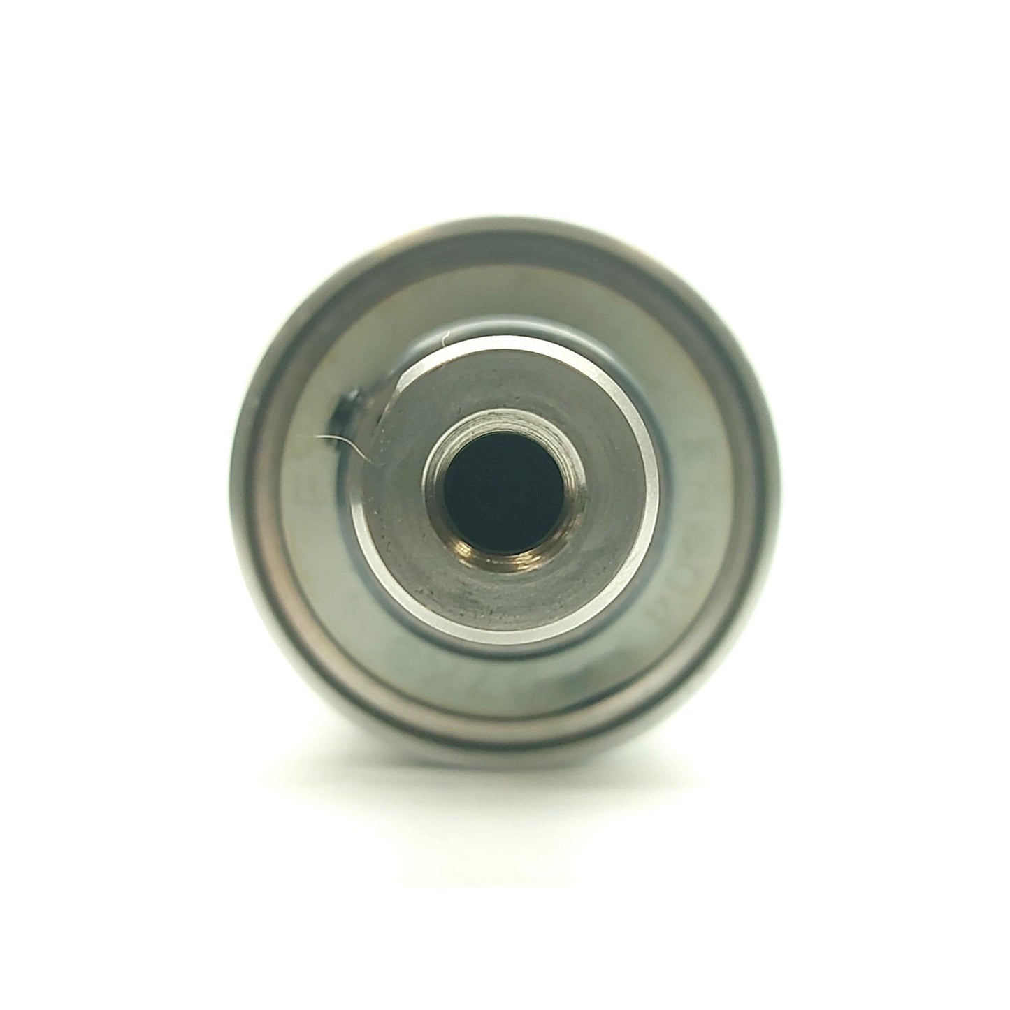 Used Aluminum Ball Bearing Roller, Ø2 x 8", Single End Mount M10 x 1.5 Thread