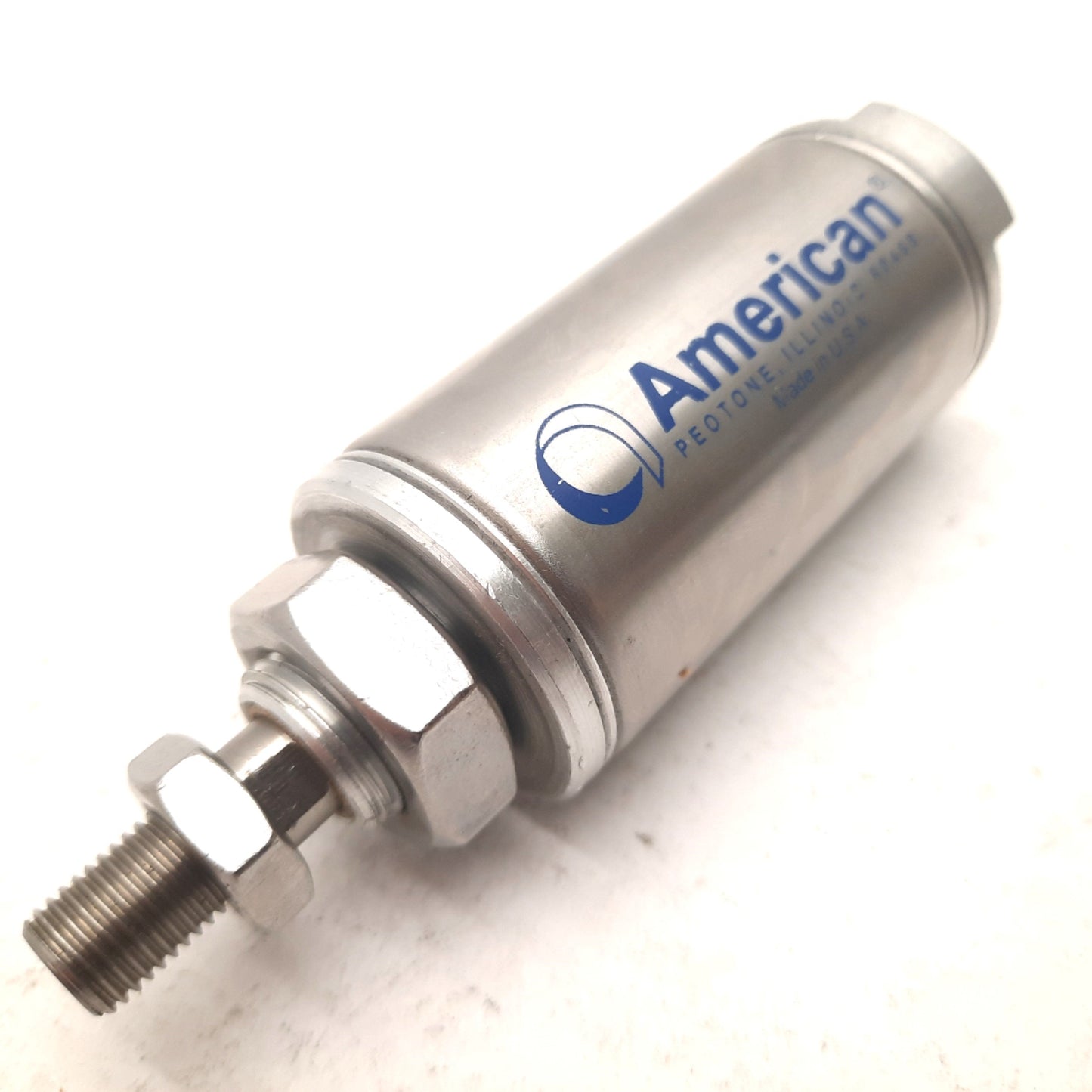 Used American 1500SNS-1.00 Single Acting Air Cylinder Stroke: 1" Bore: 1-1/2"