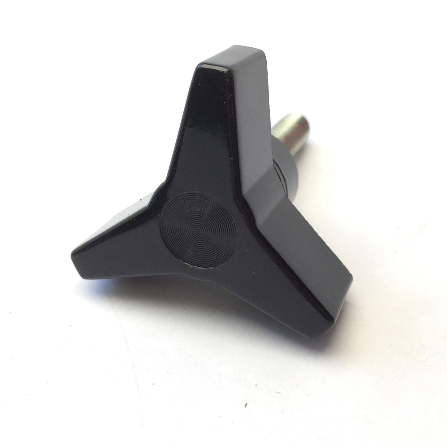 New – Open box Lot of 6 HDCo 3040 Black Three Arm Handle Knob Screw 5/16-18 Thread 1.5" Long