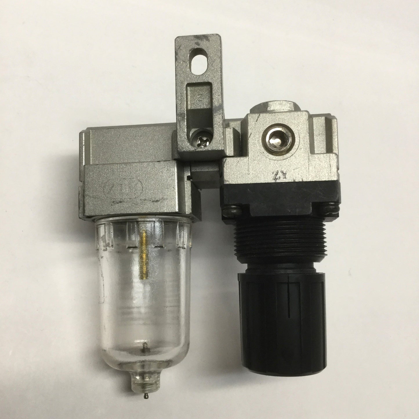 Used SMC AR2000-02 & AFD2000-02 Regulator & Mist Separator 0.05-0.85MPa, 1/4" Rc