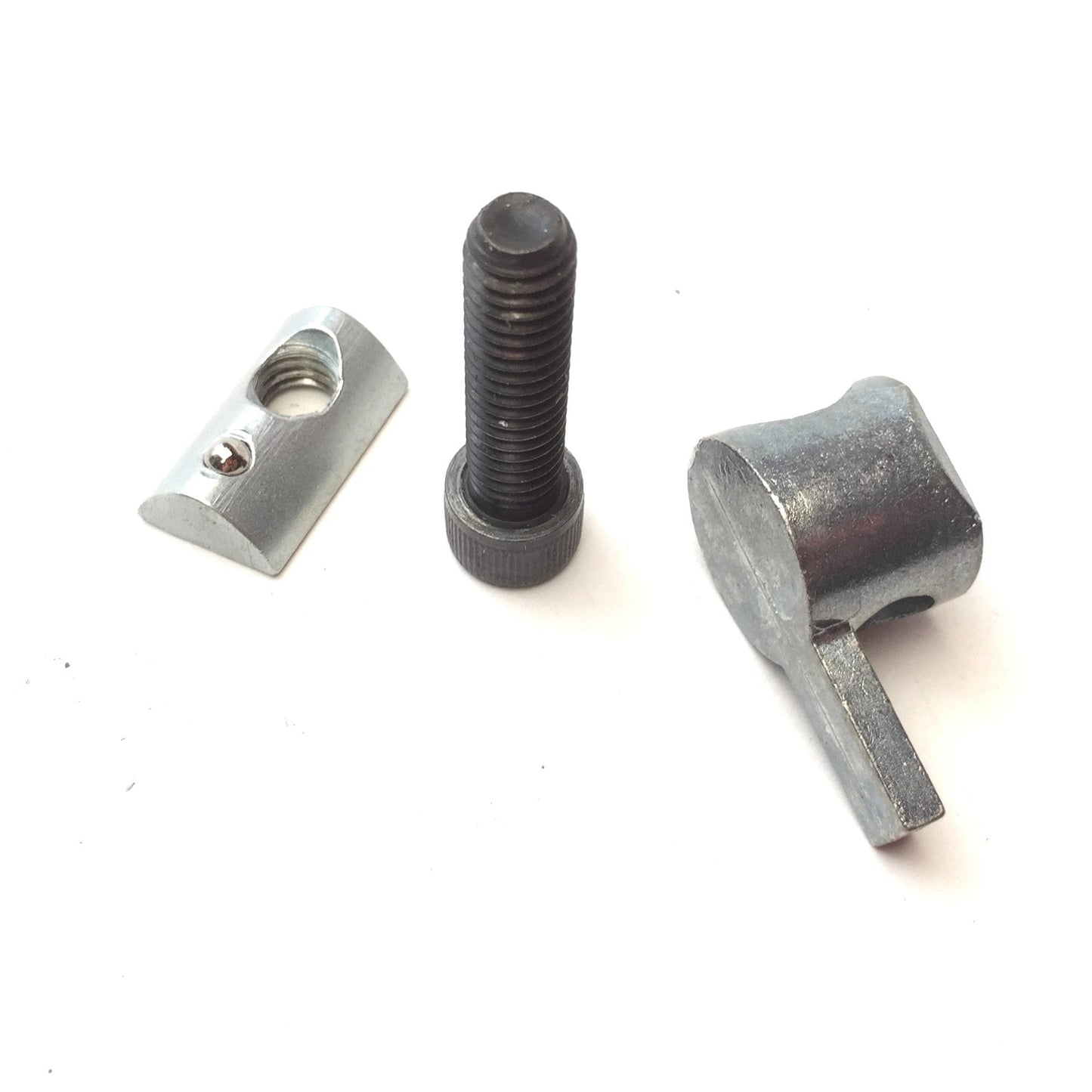 Used Lot of 20 Parker Aluminum Extrusion Universal Hardware Fastener T-Nut Screw Sets