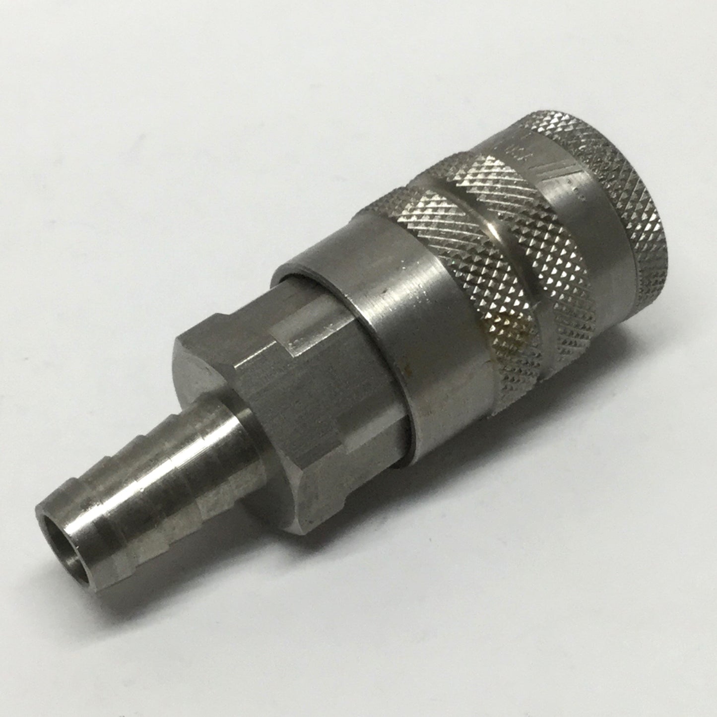 New – Open box PCC Dixon 4FS4-S Series F Hose Barb Quick Connect Coupler Stainless Steel, 1/2"