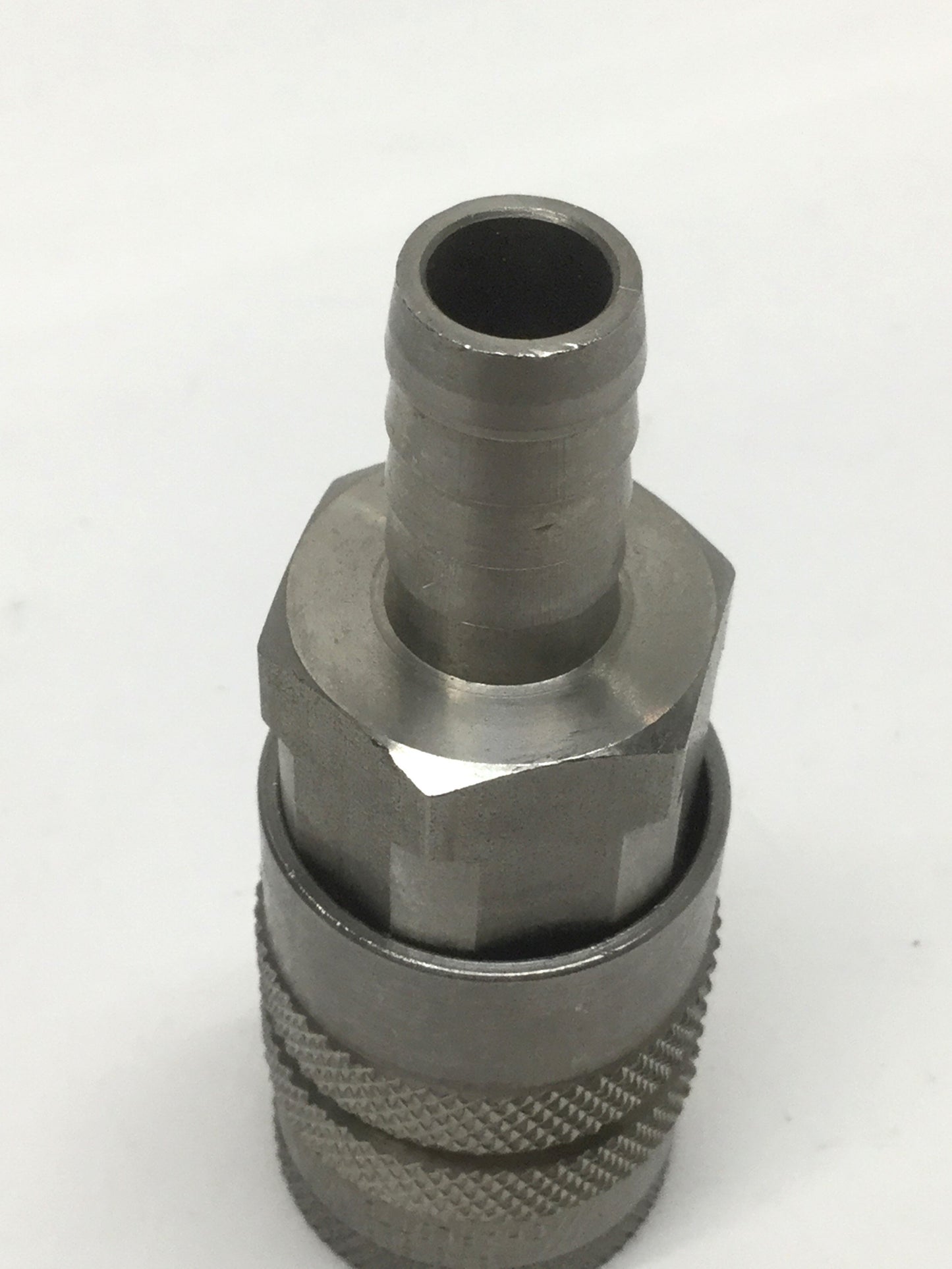 New – Open box PCC Dixon 4FS4-S Series F Hose Barb Quick Connect Coupler Stainless Steel, 1/2"