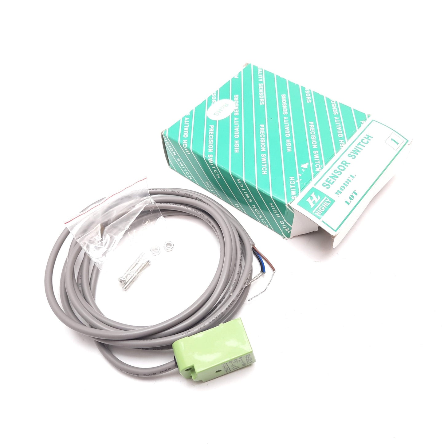 New Highly S18-05N-1 Inductive Proximity Sensor Switch, 5mm, 10-30VDC, 2m Cable