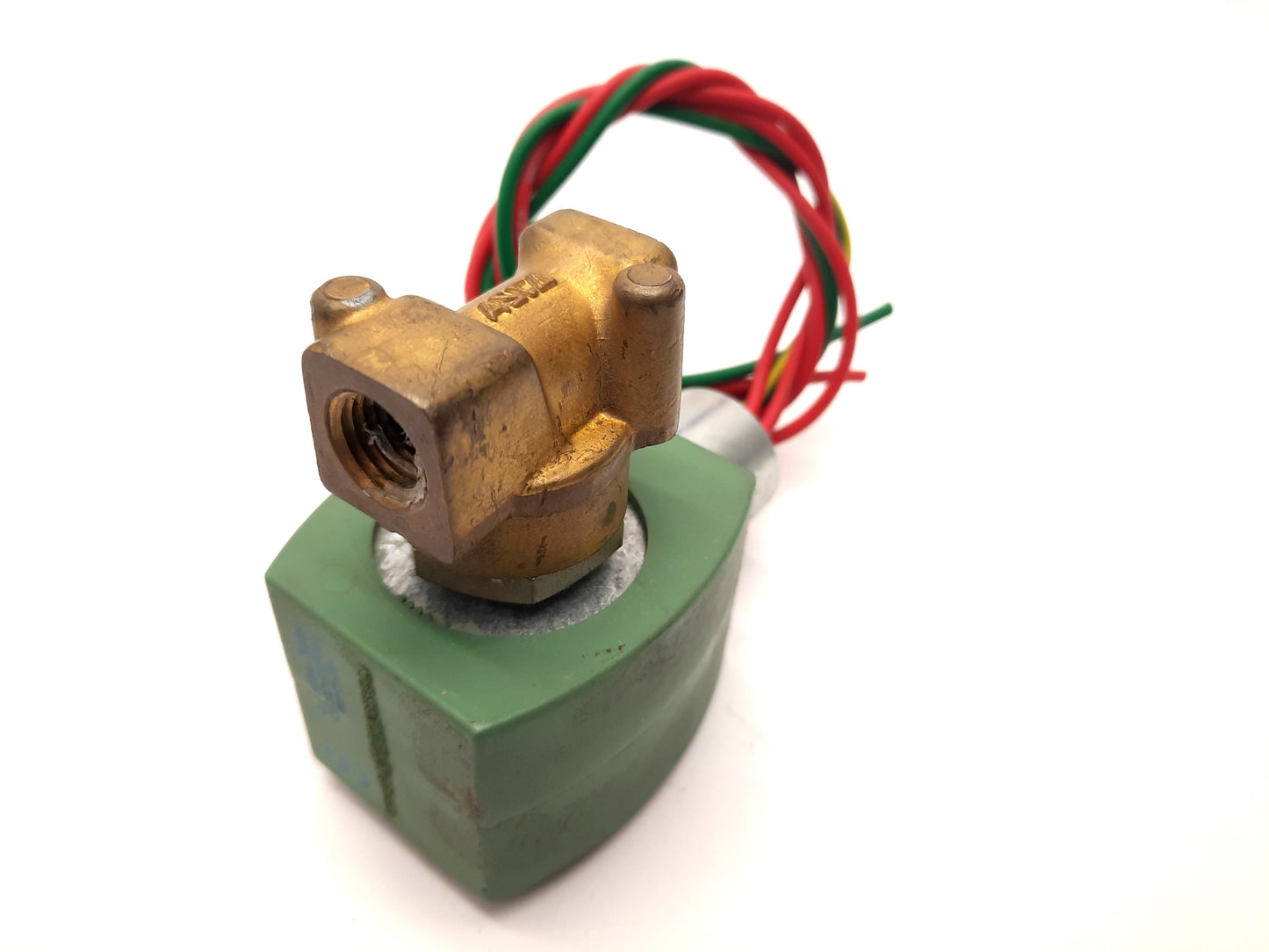 Used Asco Red-Hat 8262G202V Fuel Oil Solenoid Valve Pressure: 145psi, Ports: 1/4" NPT