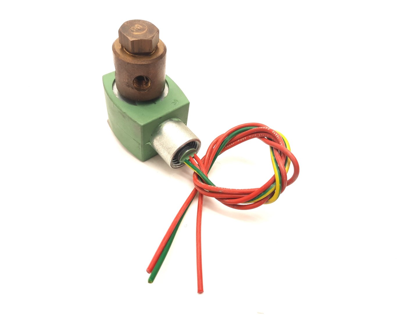 Used Asco Red-Hat 8320G1 Solenoid Valve Air Water Oil 100 PSI Ports: 1/8" NPT 120VAC