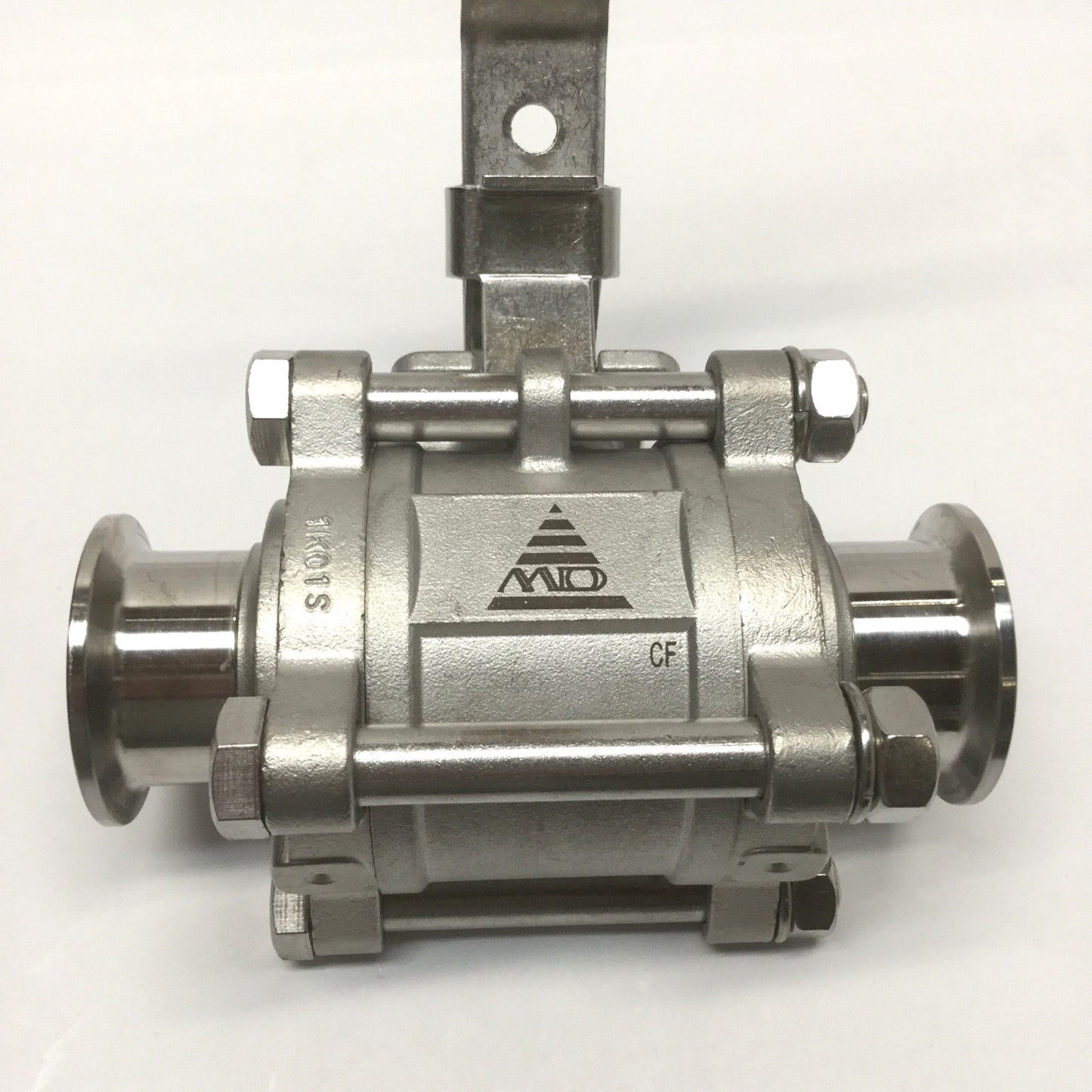 Used Modentic V-258TC Stainless Steel CF8M Sanitary Fitting Ball Valve DN40 1-1/2"