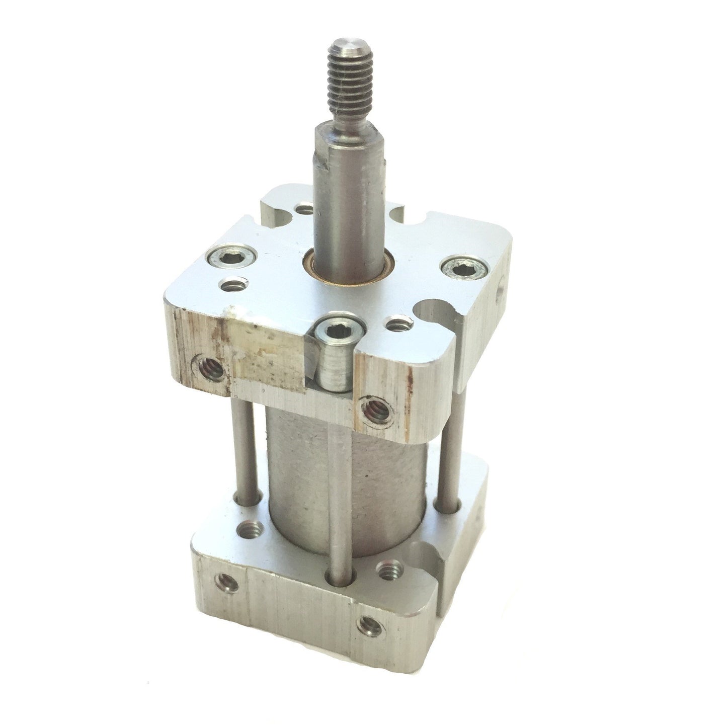 Used Bimba FS-040.375-MMTEE0.5 Square Flat-1 Cylinder, Bore: 0.75", Stroke: 0.375"