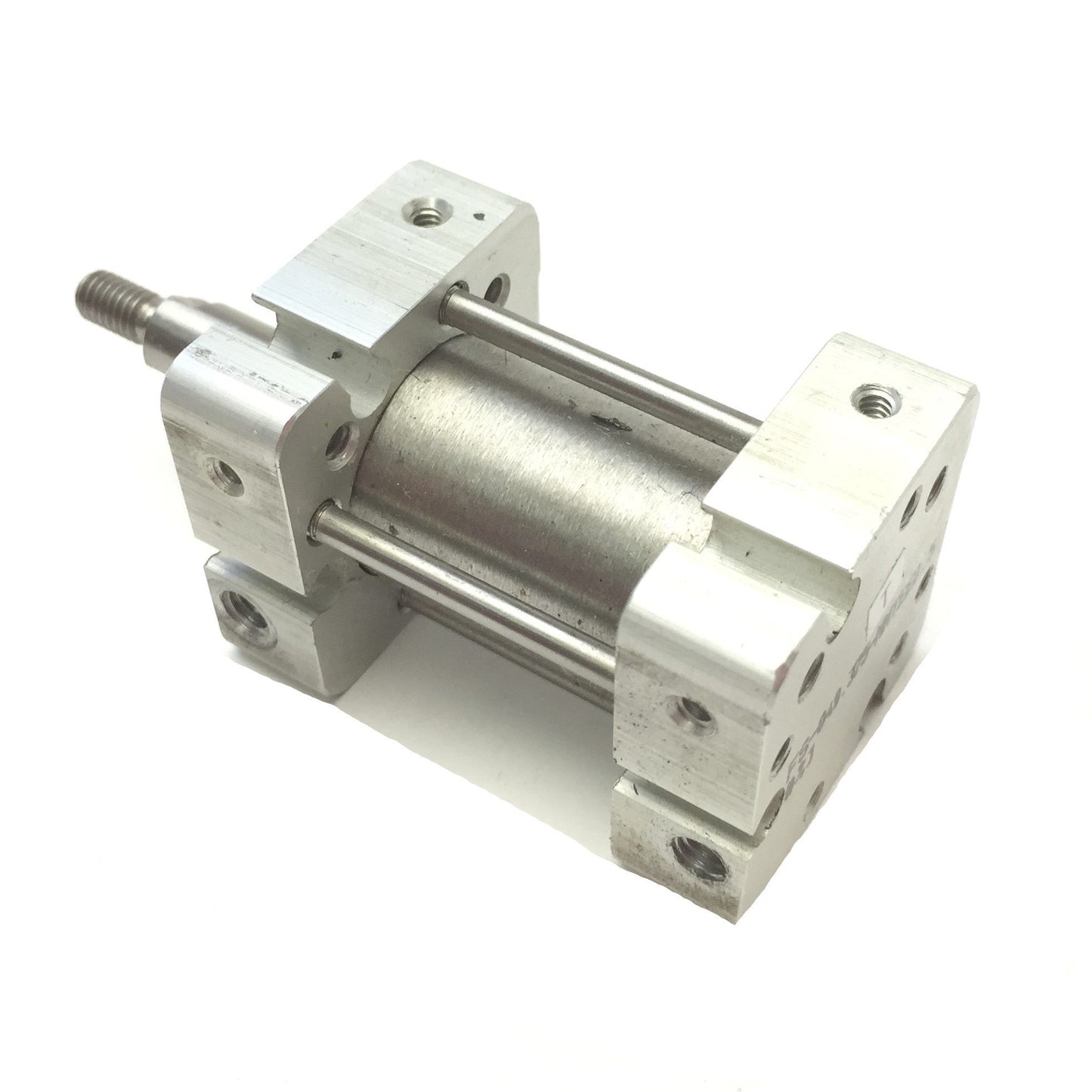 Used Bimba FS-040.375-MMTEE0.5 Square Flat-1 Cylinder, Bore: 0.75", Stroke: 0.375"