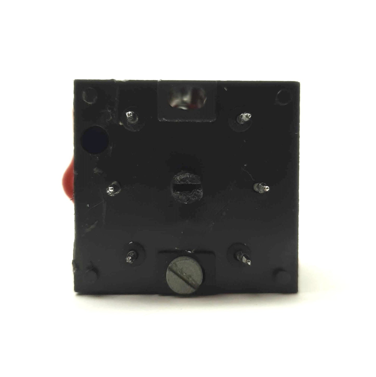 Used Telemecanique ZB2-BW0675 Thru-Hole Illuminated Pushbutton Contact DPST NO/NC 5A